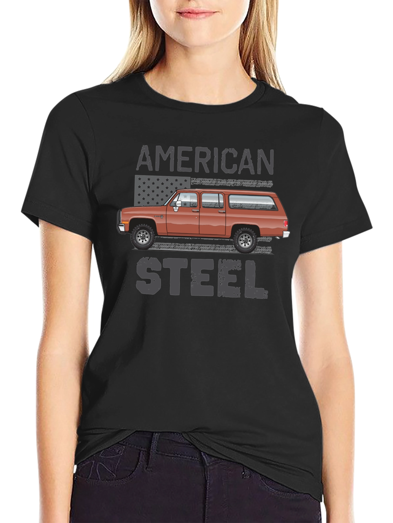 American Steel Truck T-Shirt