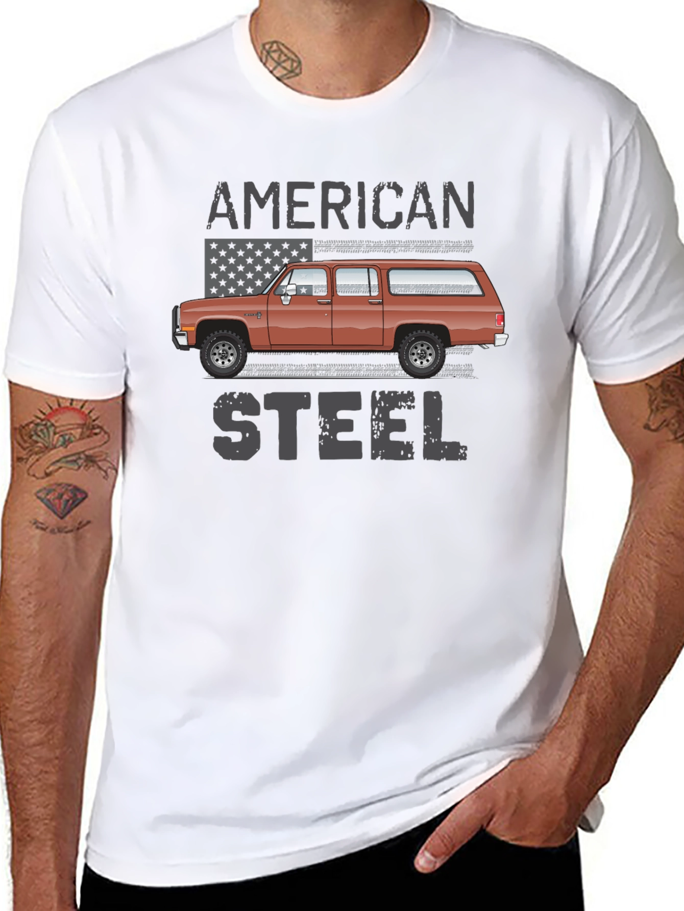 American Steel Truck T-Shirt