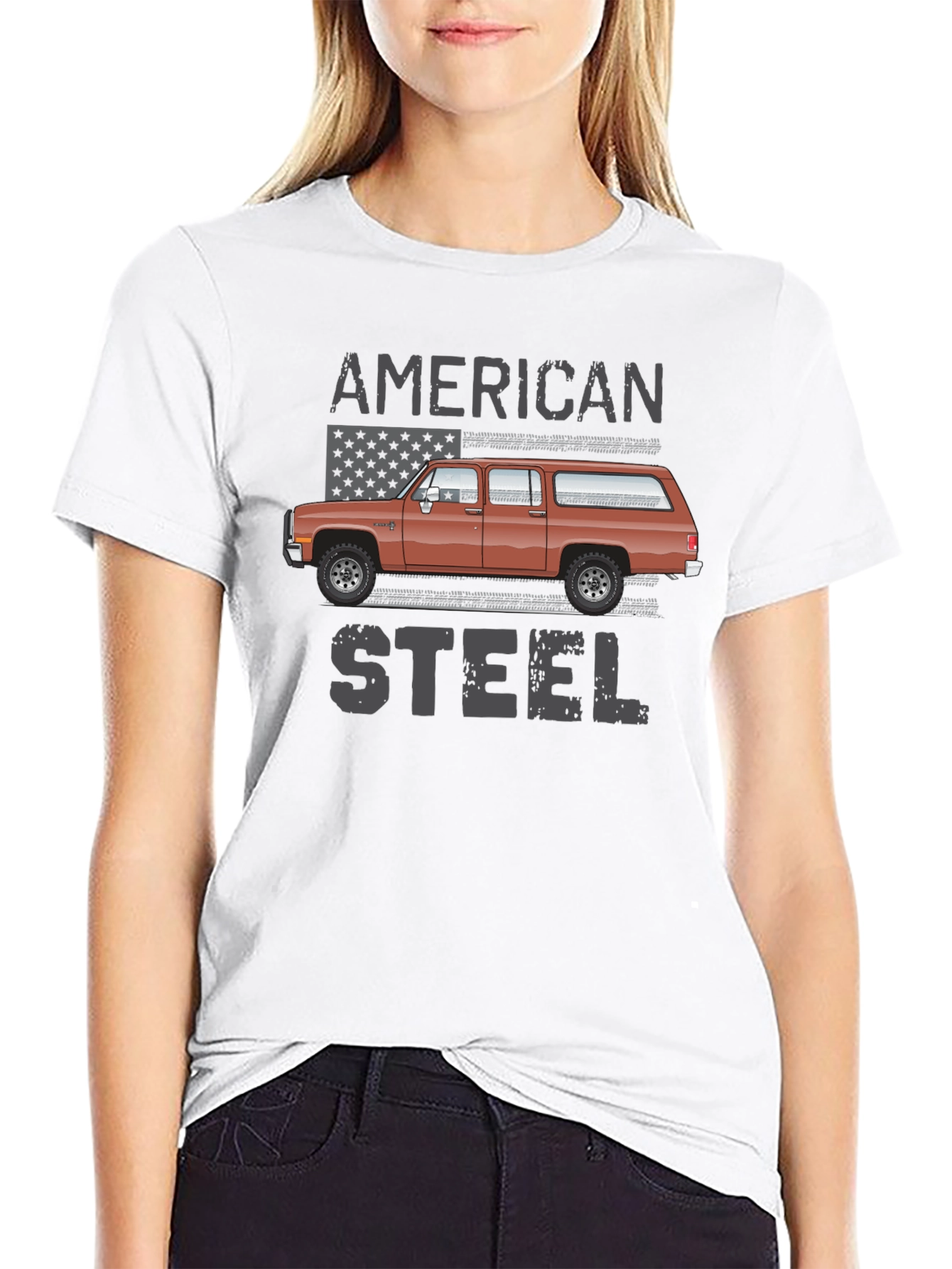 American Steel Truck T-Shirt