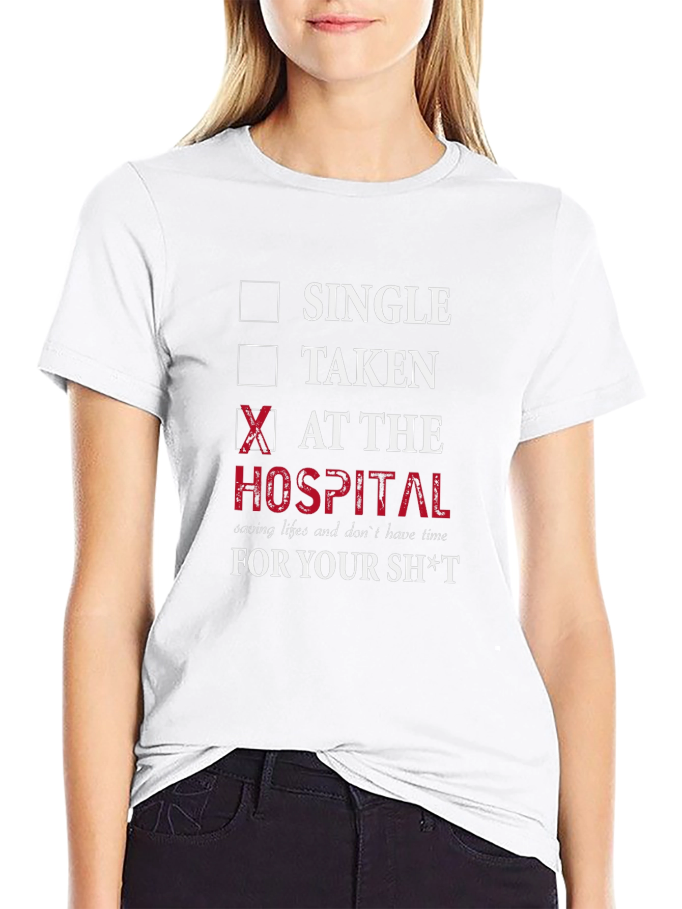 At The Hospital Graphic T-Shirt