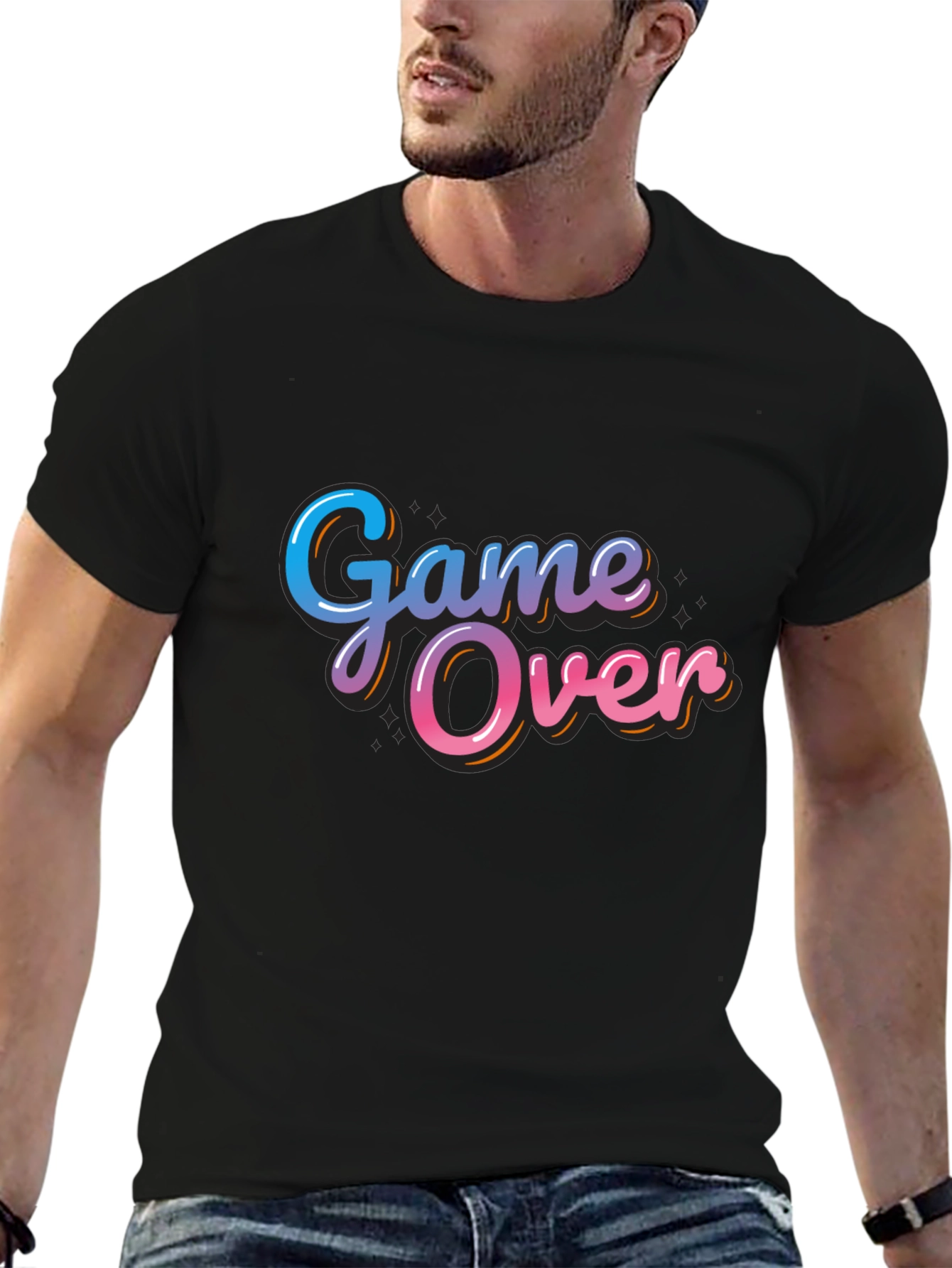 Game Over T-Shirt - Stylish Graphic Tee