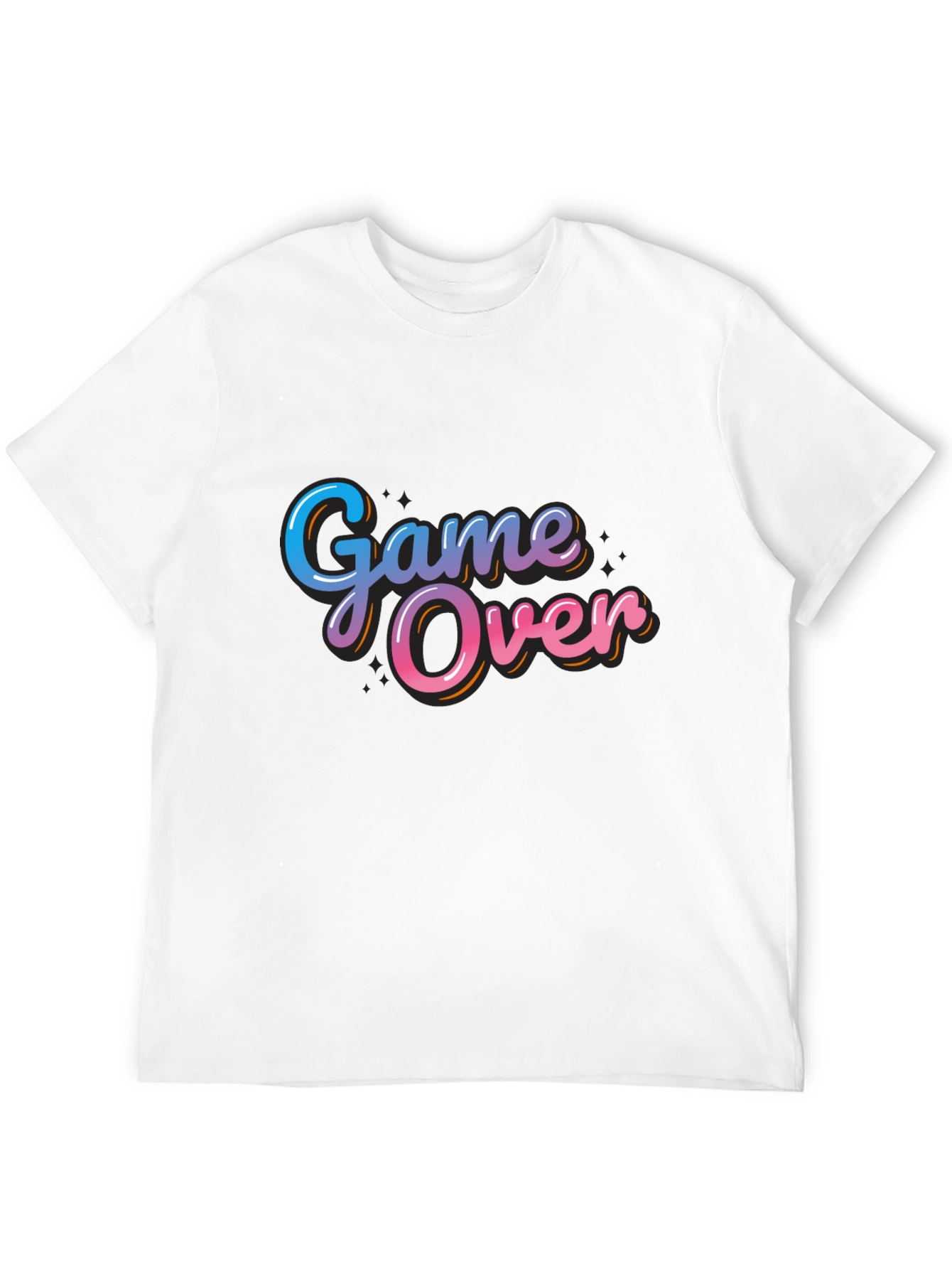 Game Over T-Shirt - Stylish Graphic Tee