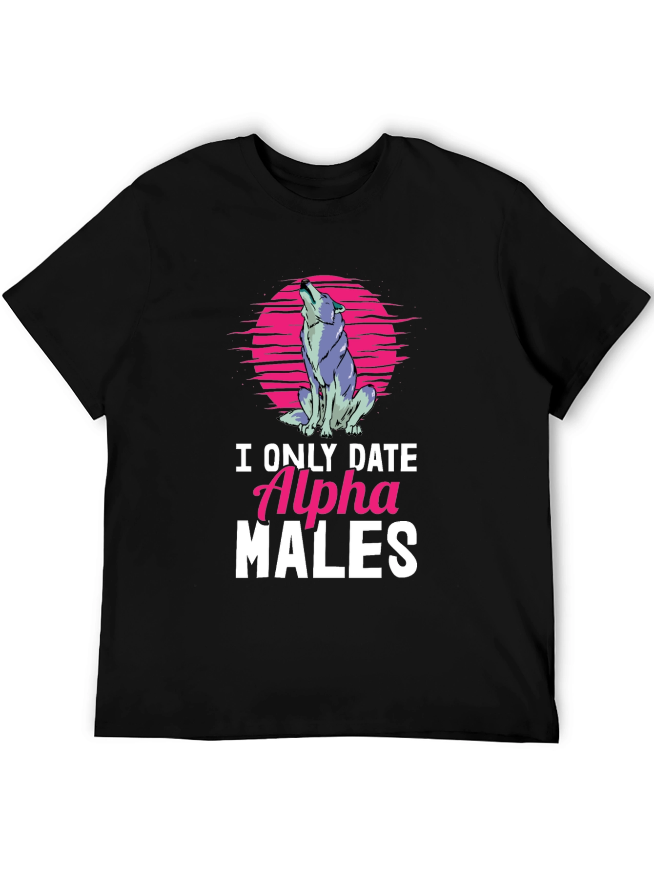 Alpha Males Graphic T-Shirt - Black
