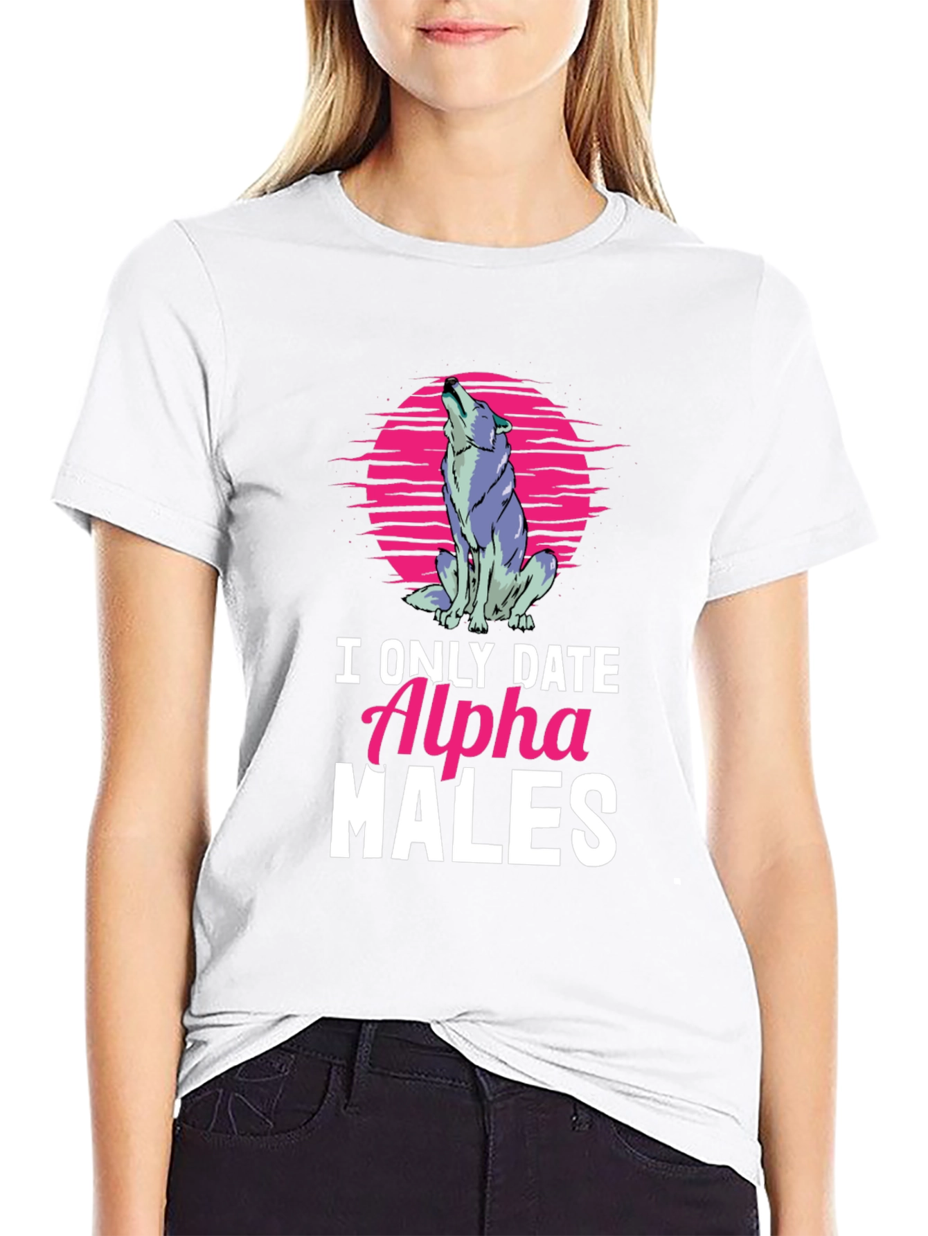 Alpha Males Graphic T-Shirt - Black