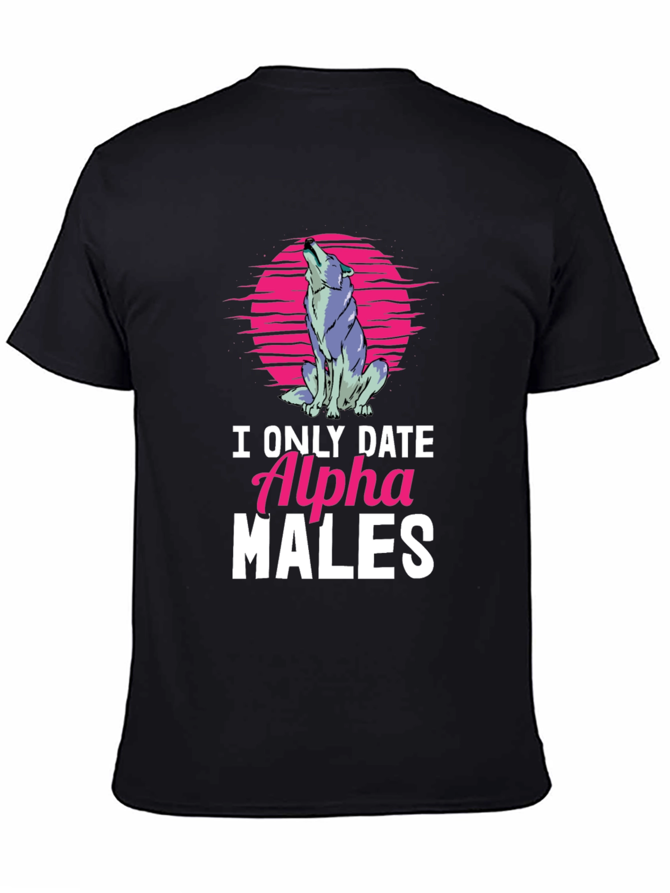 Alpha Males Graphic T-Shirt - Black