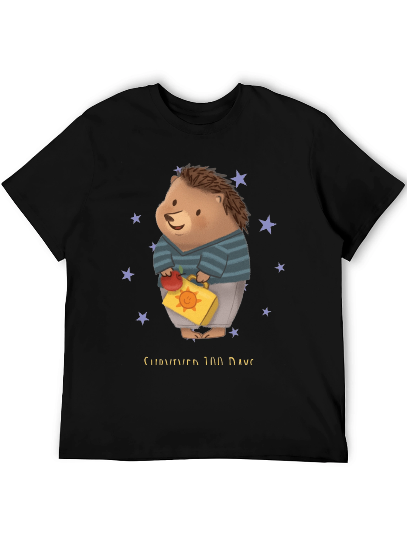 100 Days of School Hedgehog Tee