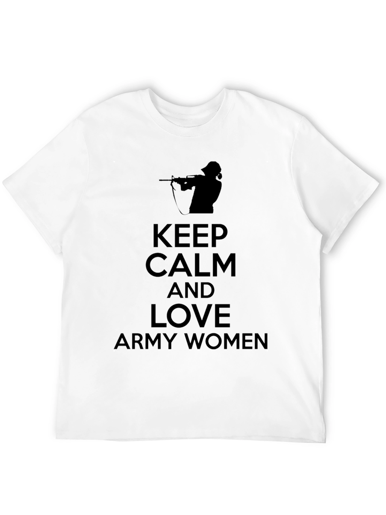Keep Calm Army Women Tee