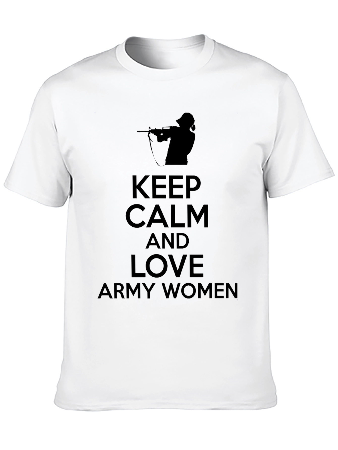 Keep Calm Army Women Tee