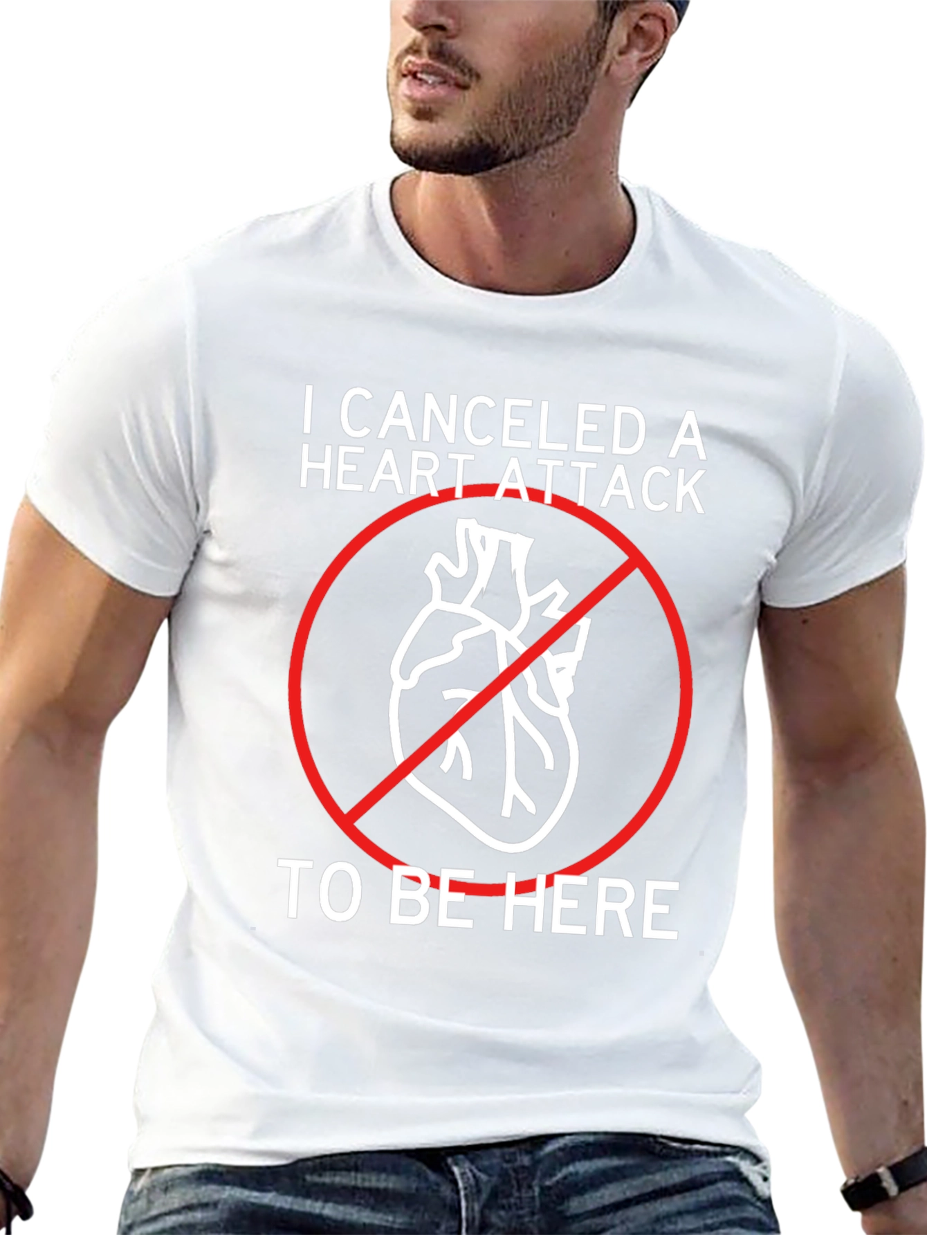 Canceled Heart Attack T-Shirt - Funny Graphic Tee