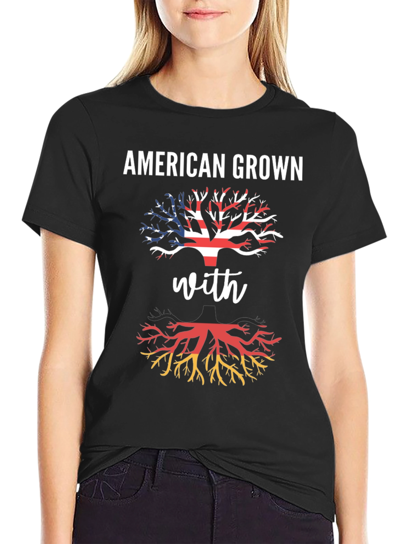 American Grown German Roots T-Shirt