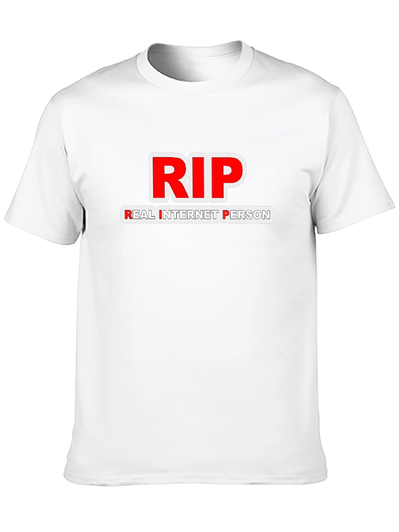 RIP Real Internet Person T-Shirt - Black