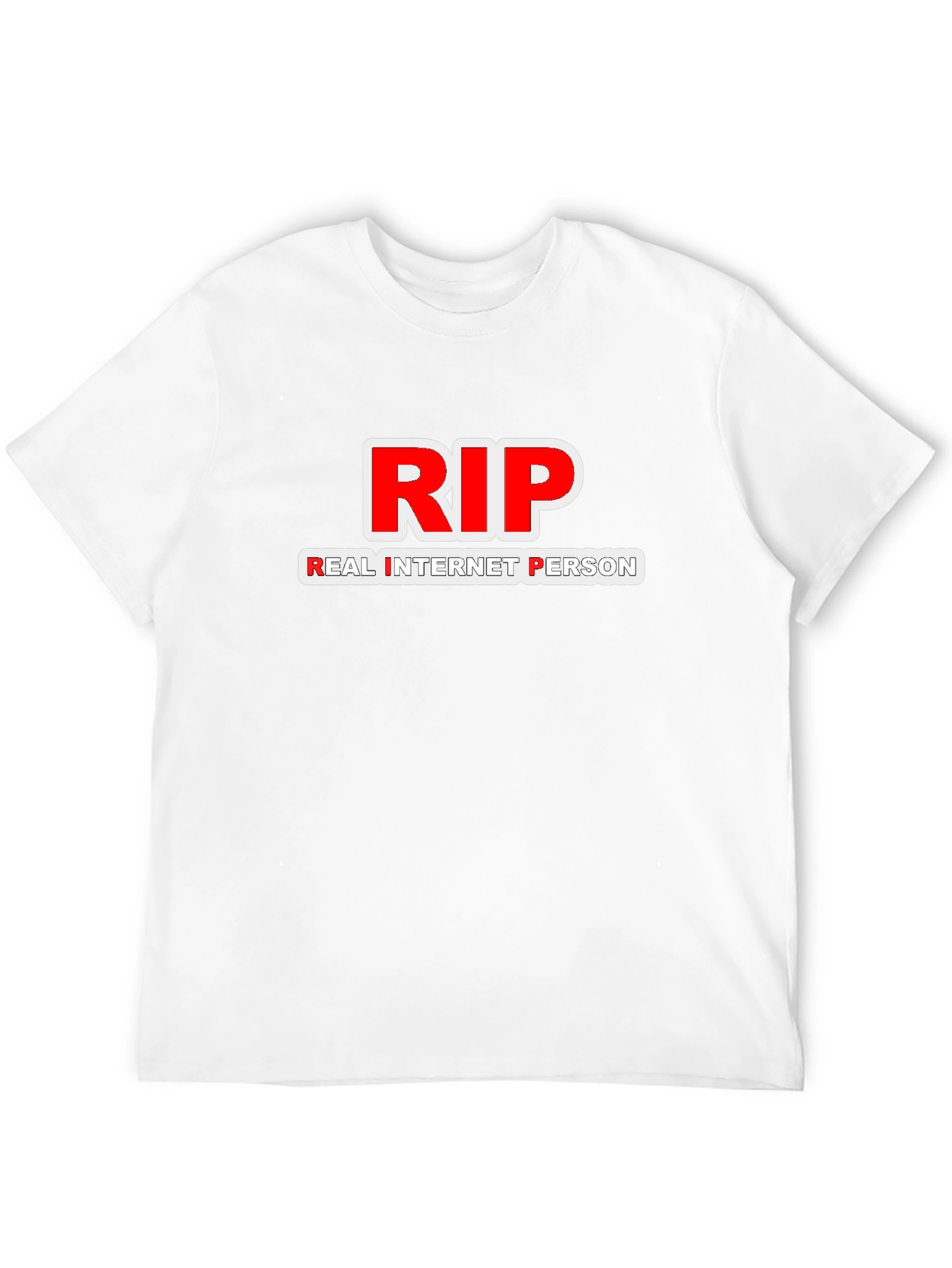 RIP Real Internet Person T-Shirt - Black