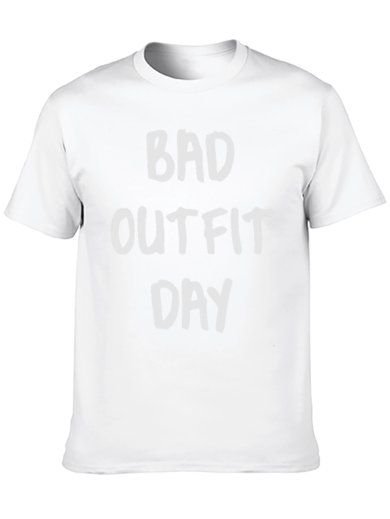 Bad Outfit Day Funny Graphic T-Shirt
