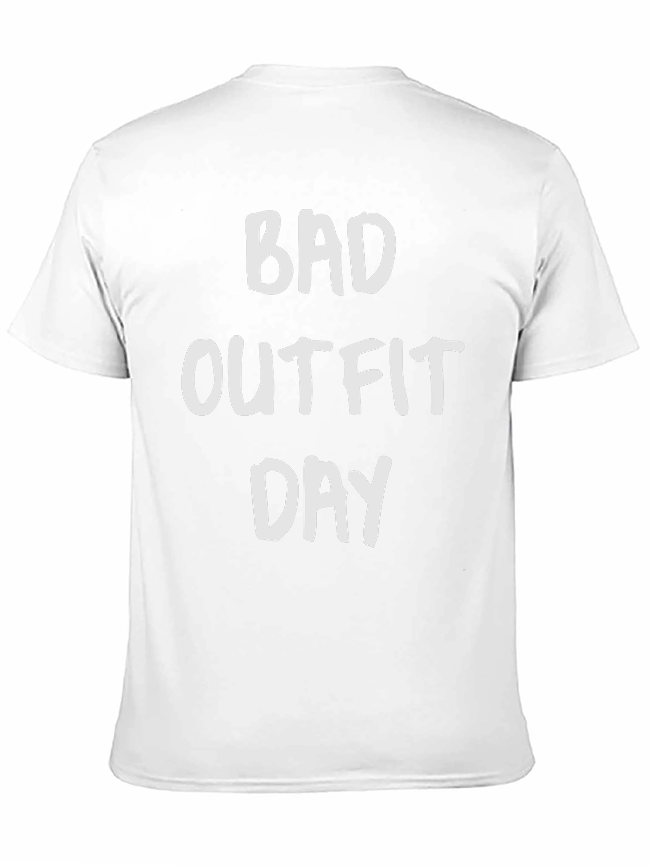 Bad Outfit Day Funny Graphic T-Shirt