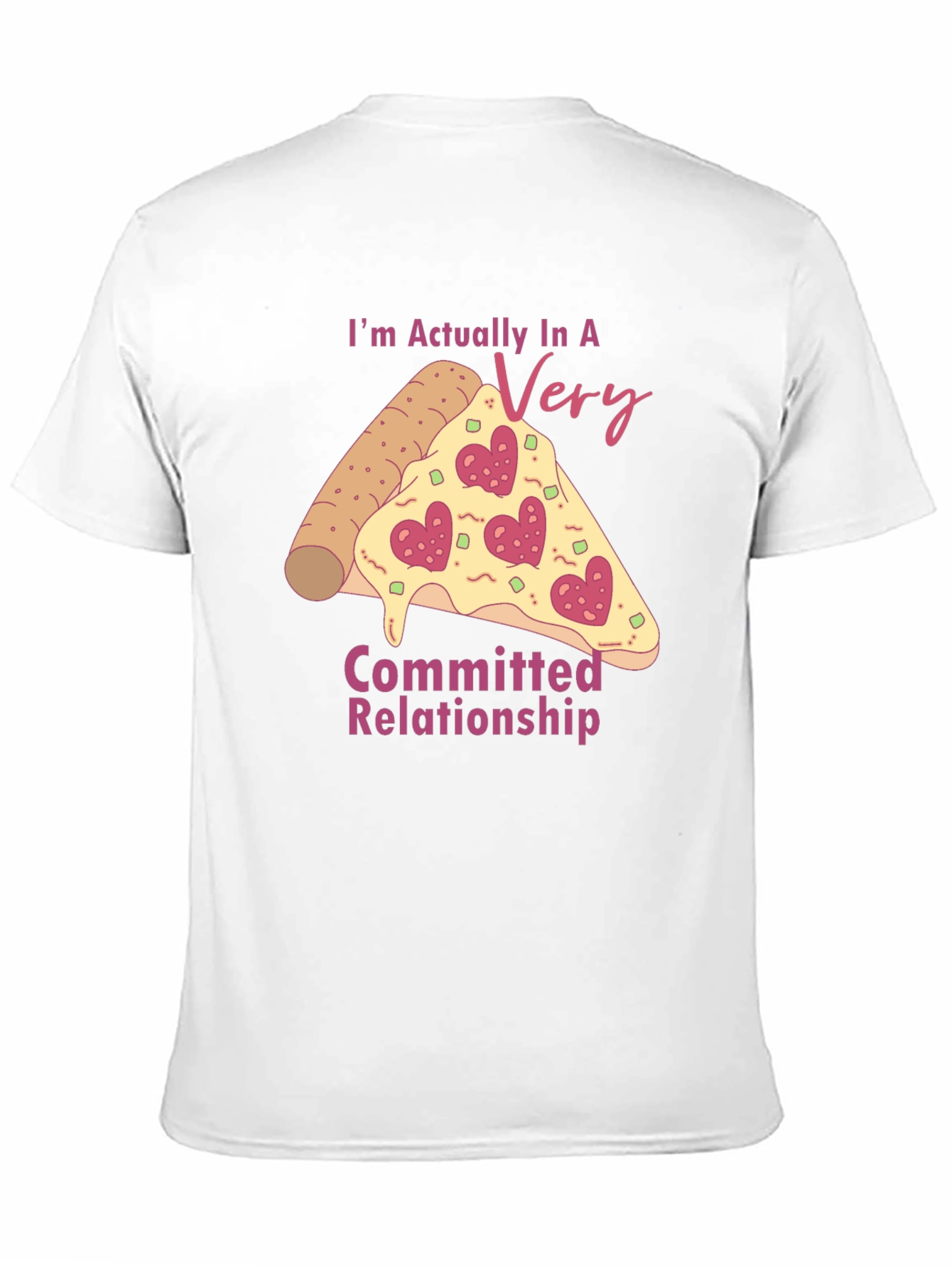 Pizza Lovers Relationship T-Shirt