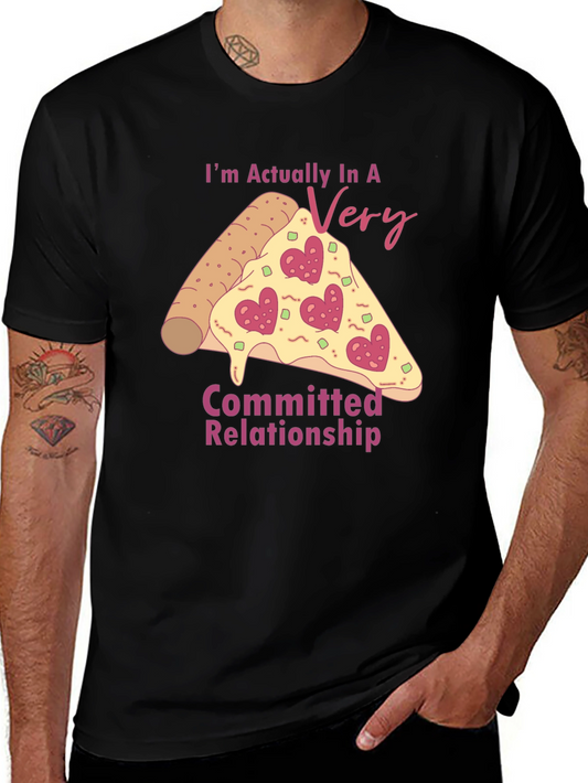 Pizza Lovers Relationship T-Shirt