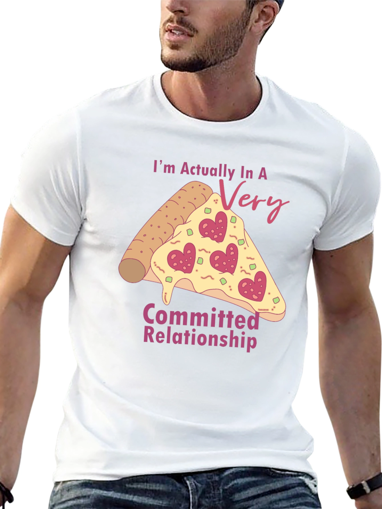 Pizza Lovers Relationship T-Shirt