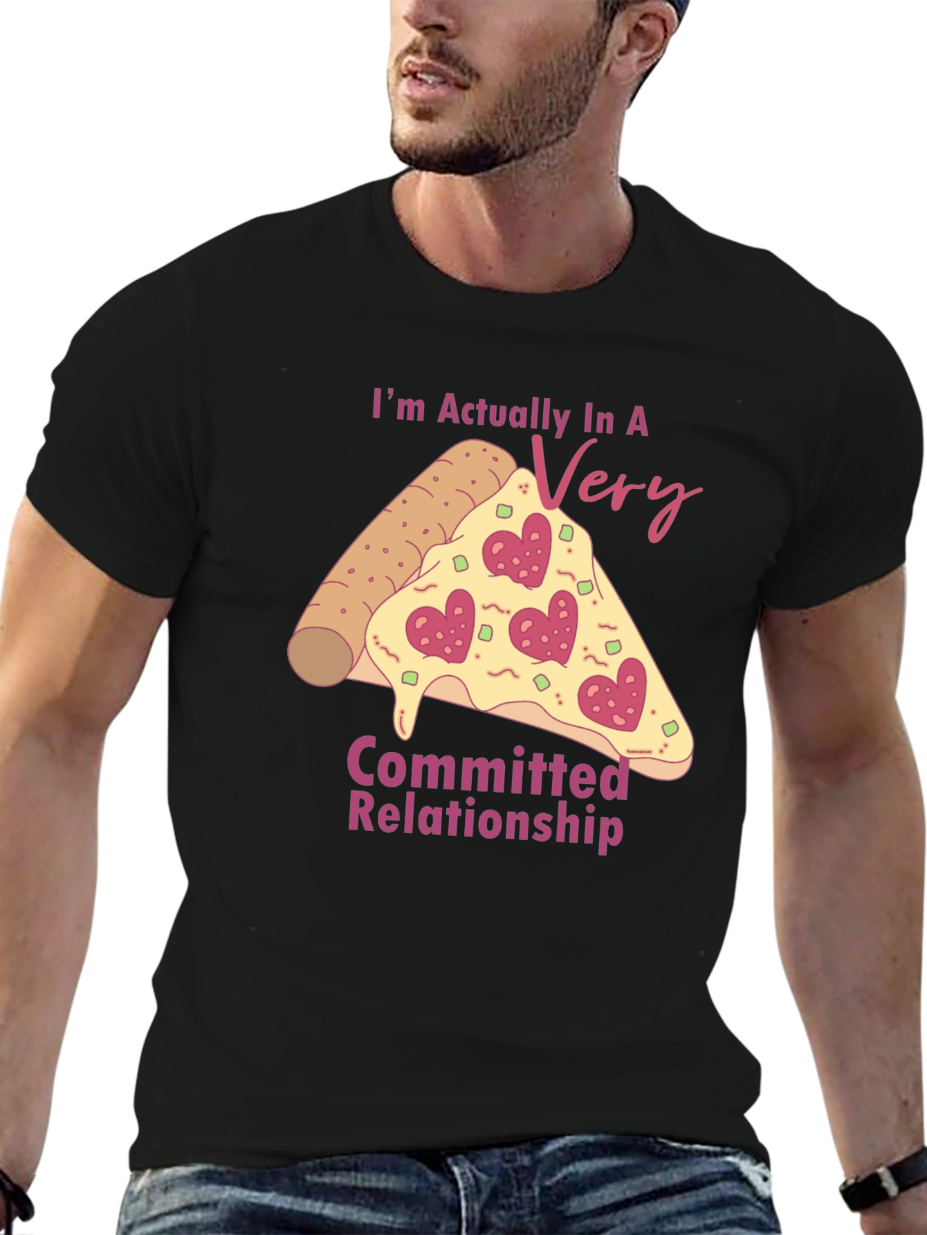 Pizza Lovers Relationship T-Shirt