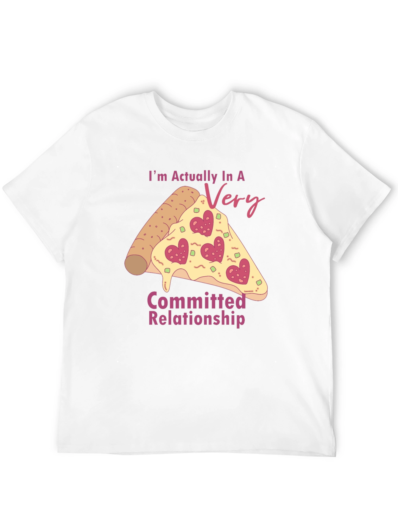 Pizza Lovers Relationship T-Shirt