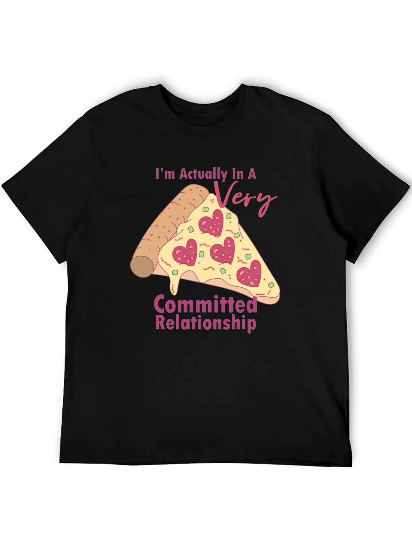 Pizza Lovers Relationship T-Shirt