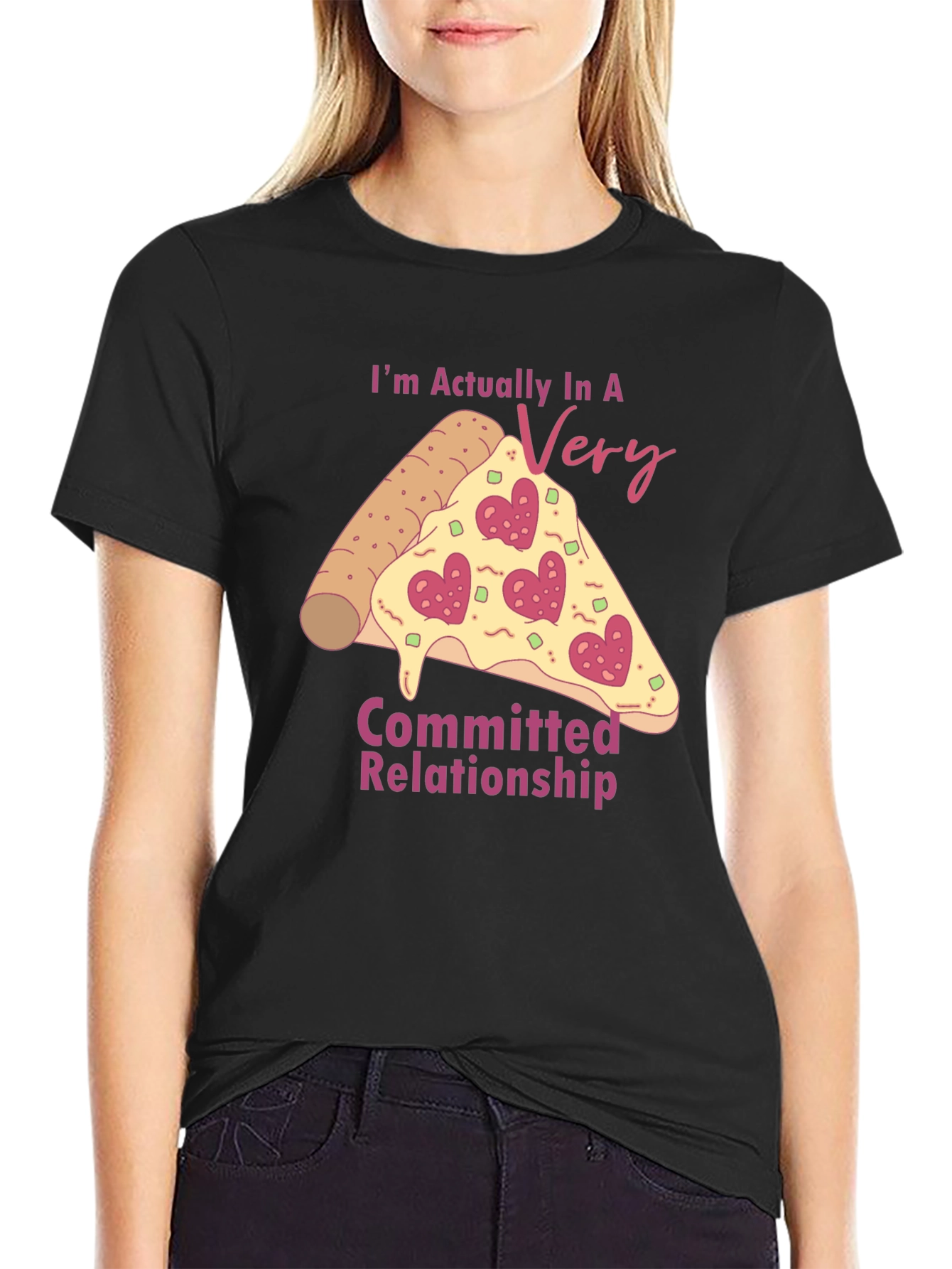 Pizza Lovers Relationship T-Shirt