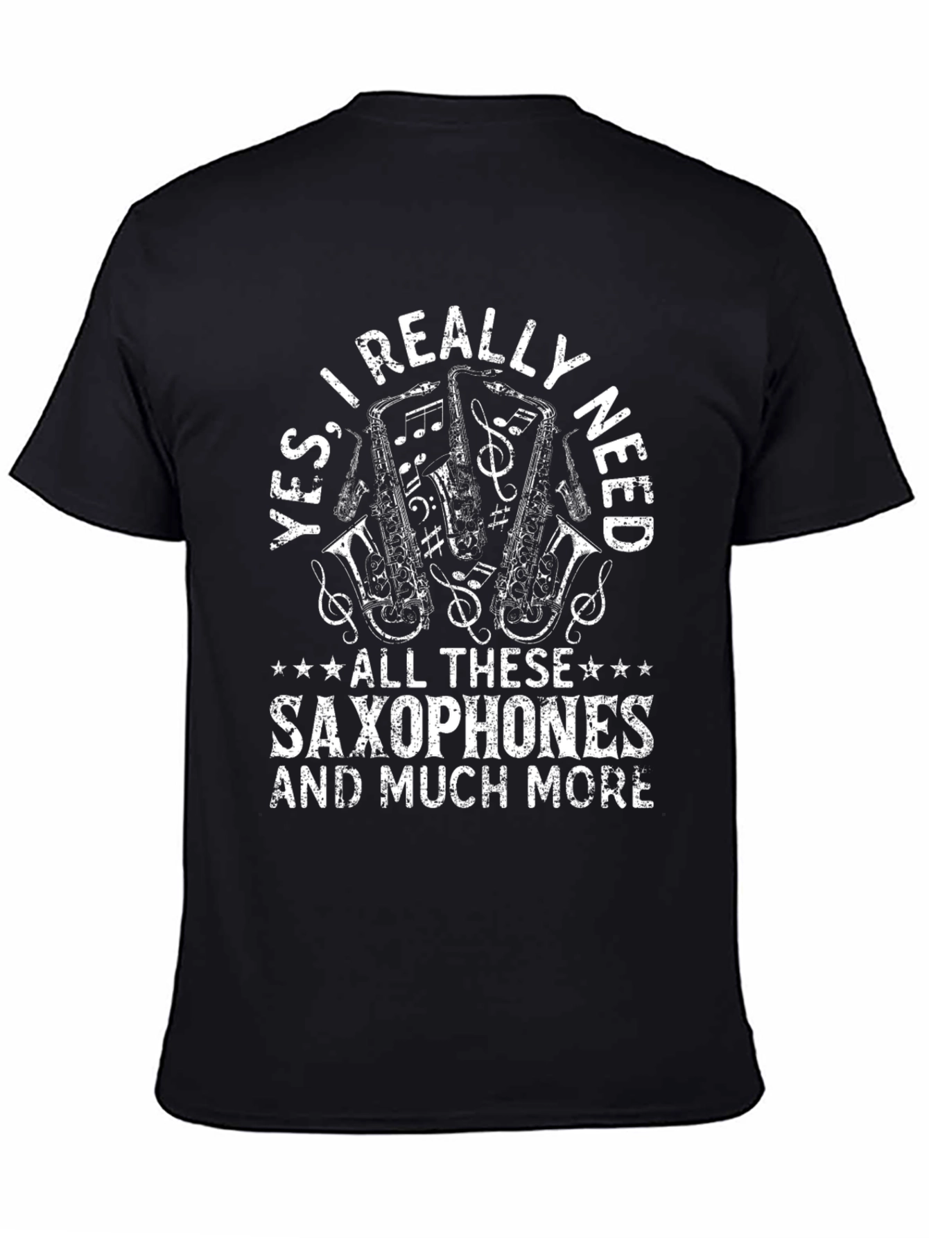 Saxophone T-Shirt - Musician Gift Tee