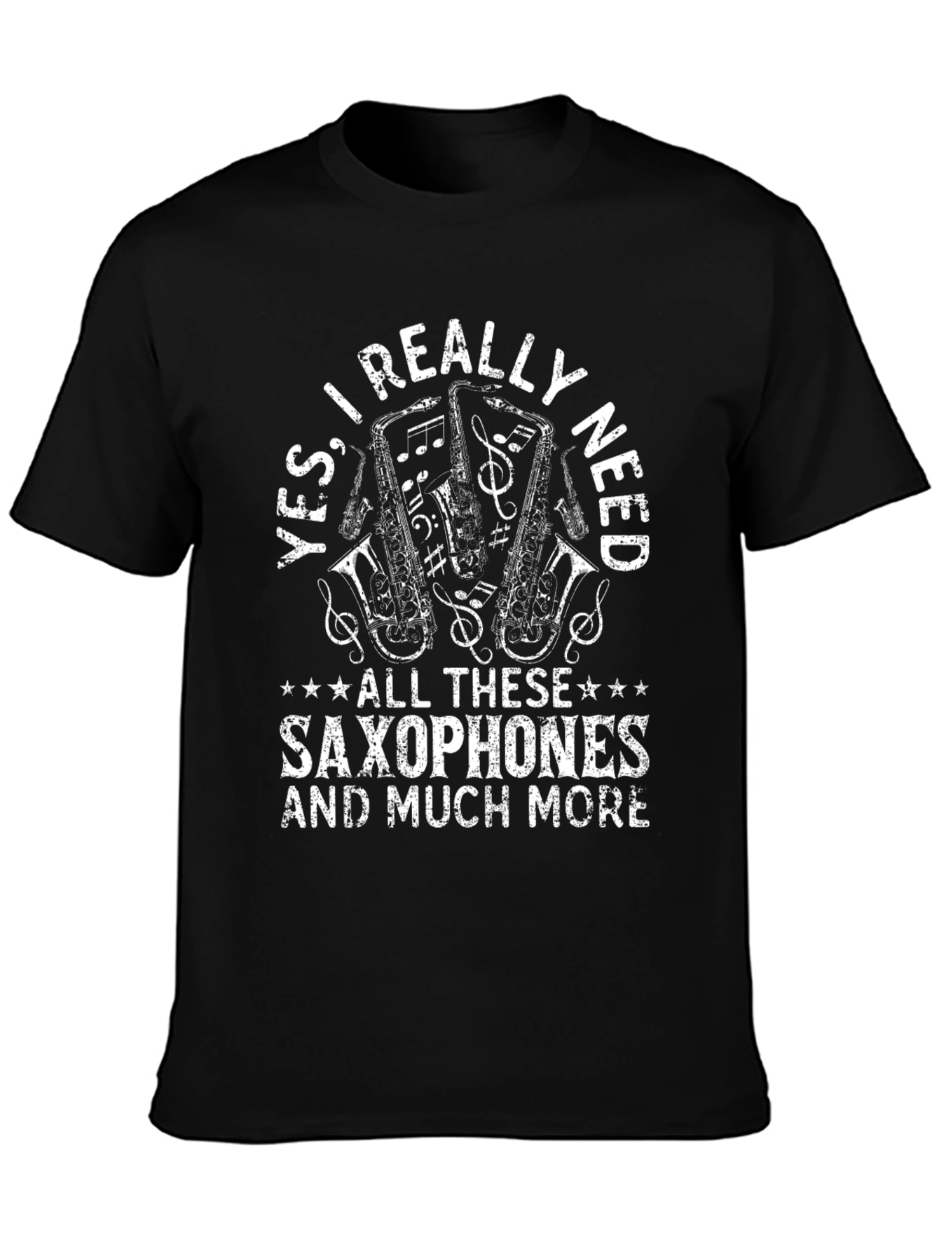 Saxophone T-Shirt - Musician Gift Tee