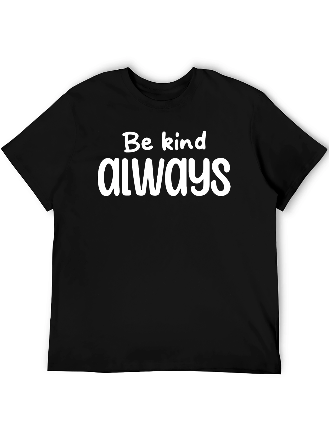 Be Kind Always Black Graphic Tee