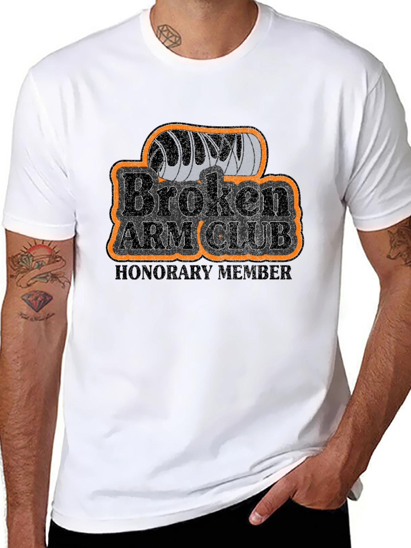 Broken Arm Club Honorary Member Tee