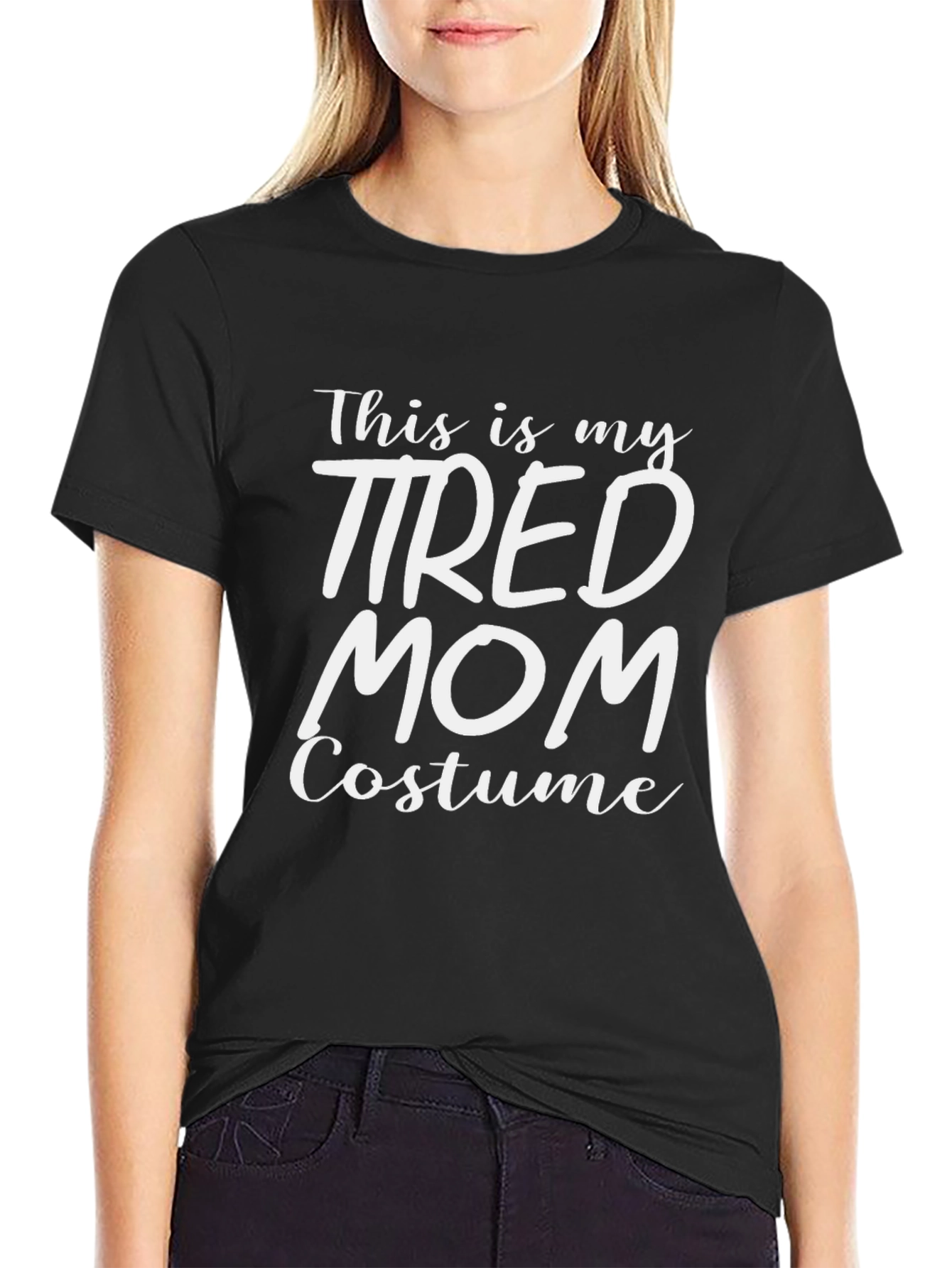 Tired Mom Costume T-Shirt