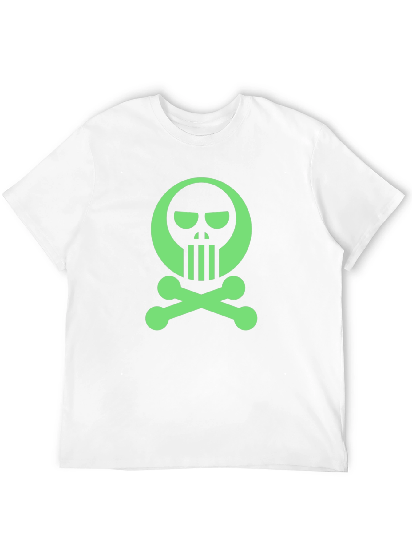 Skull & Crossbones Graphic Tee - Mens Black T-Shirt