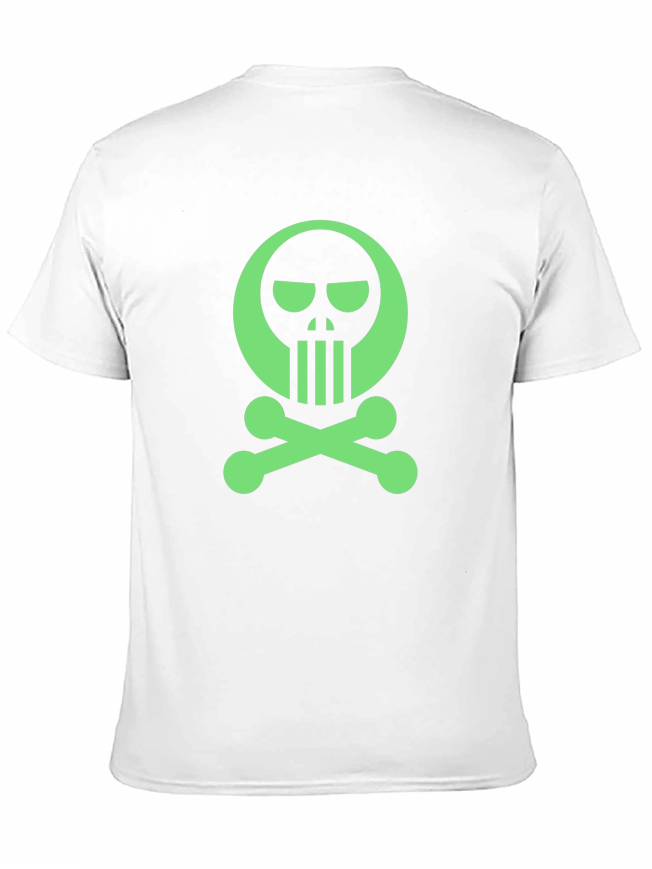 Skull & Crossbones Graphic Tee - Mens Black T-Shirt