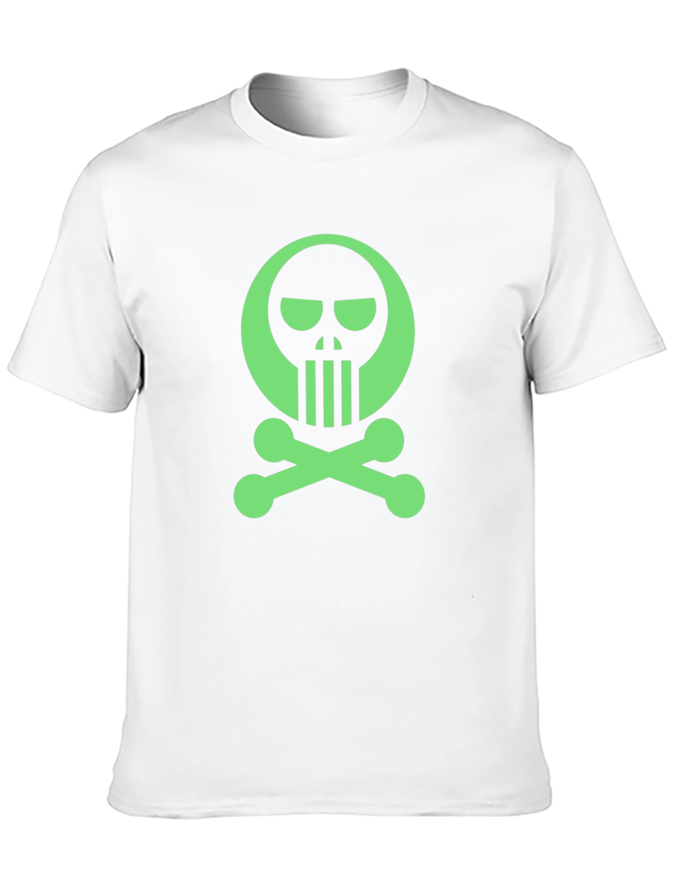 Skull & Crossbones Graphic Tee - Mens Black T-Shirt
