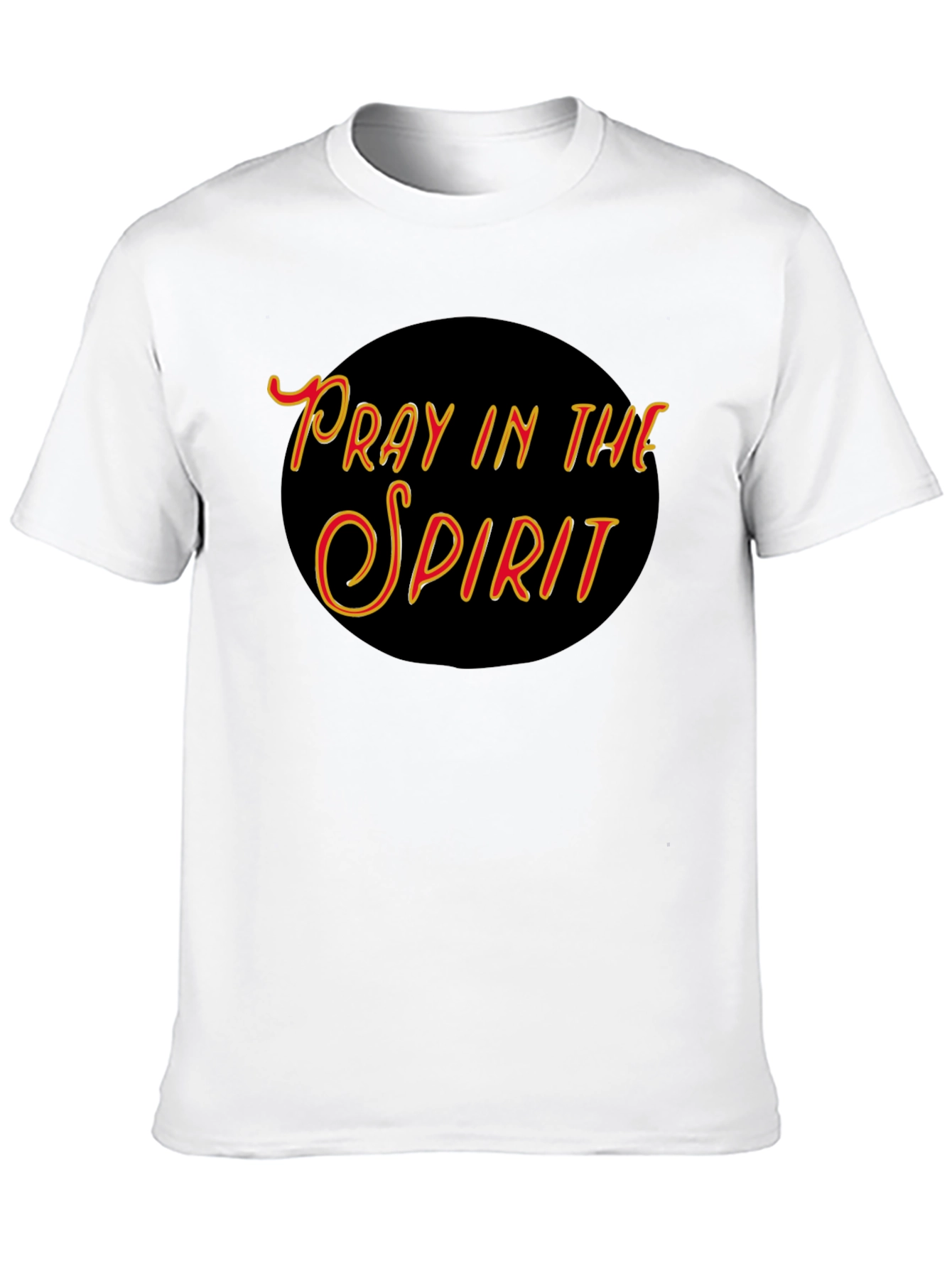 Pray In The Spirit Graphic T-Shirt - Black