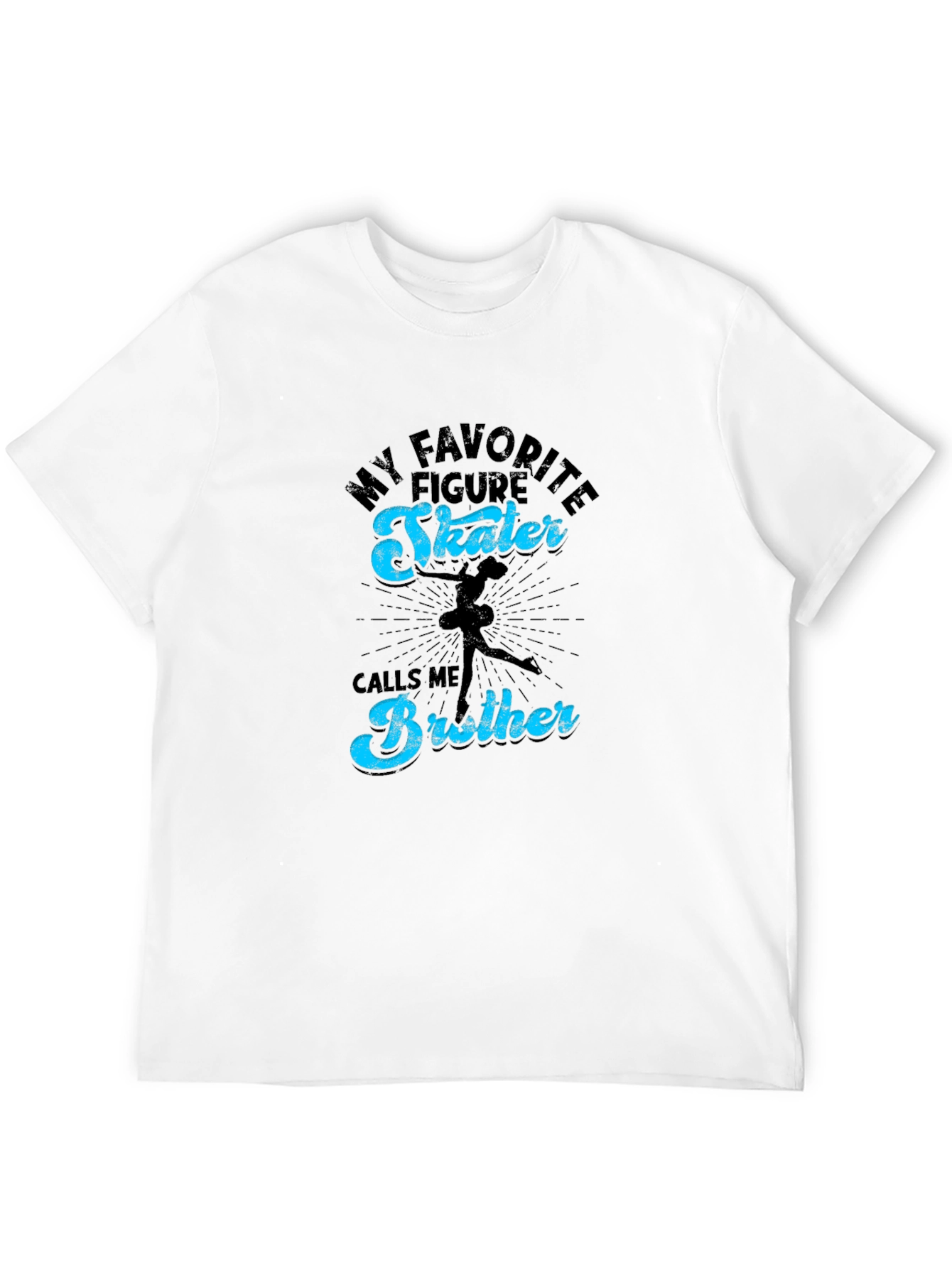 Figure Skater Brother Tee - Sport Fan Apparel