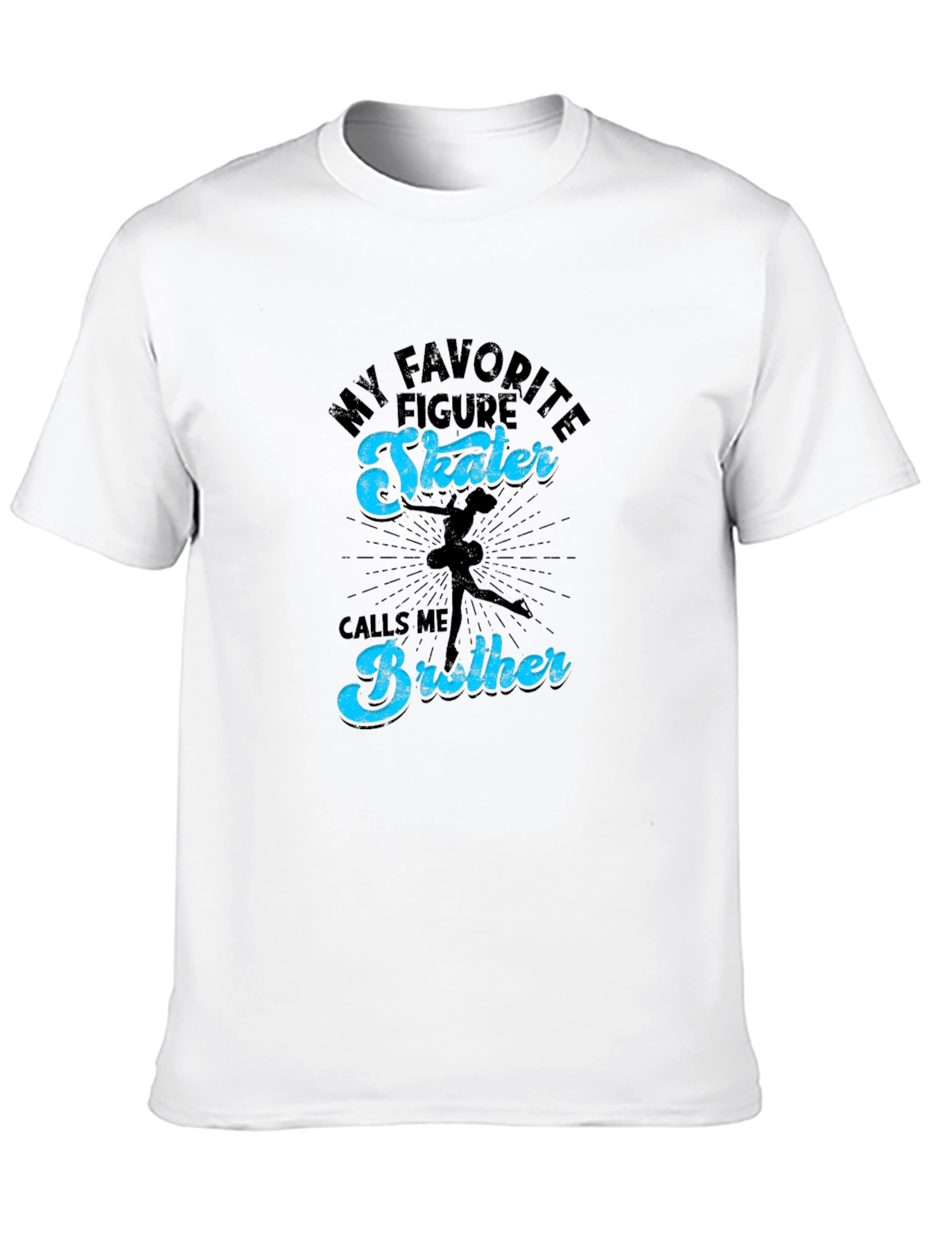 Figure Skater Brother Tee - Sport Fan Apparel