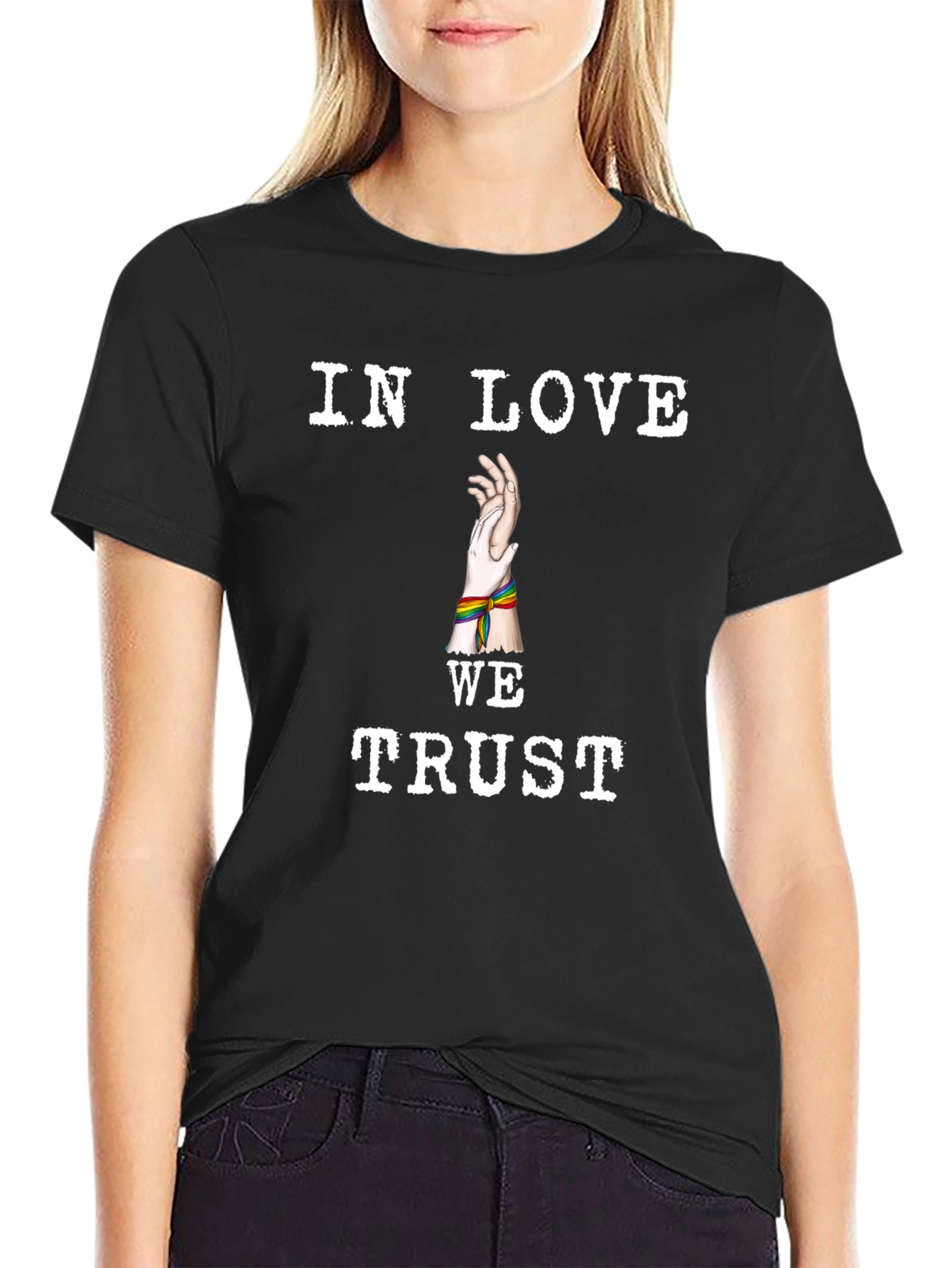 In Love We Trust Pride T-Shirt
