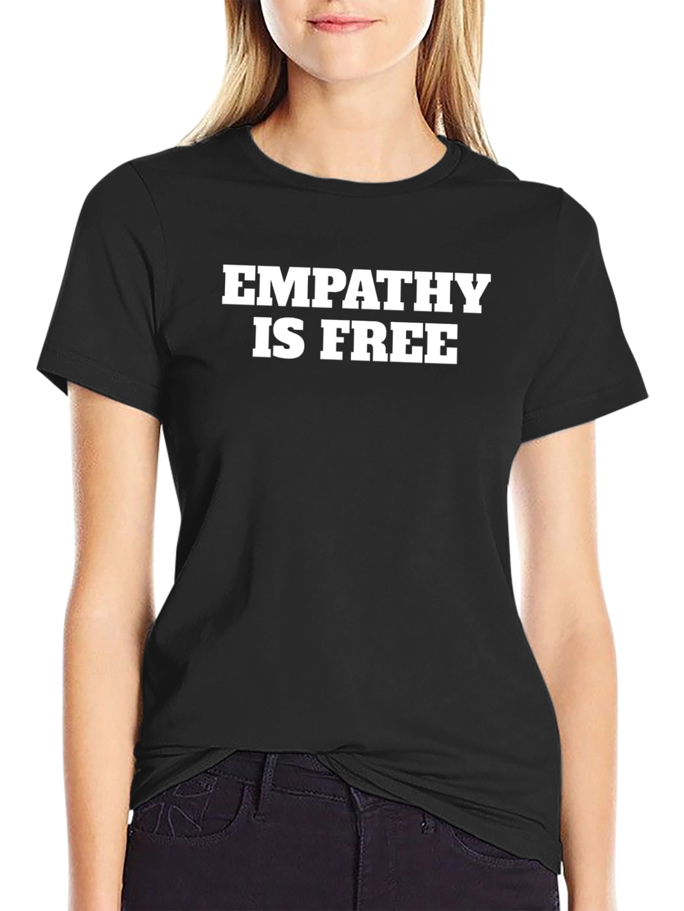 Empathy Is Free Graphic T-Shirt - Soft Cotton Blend