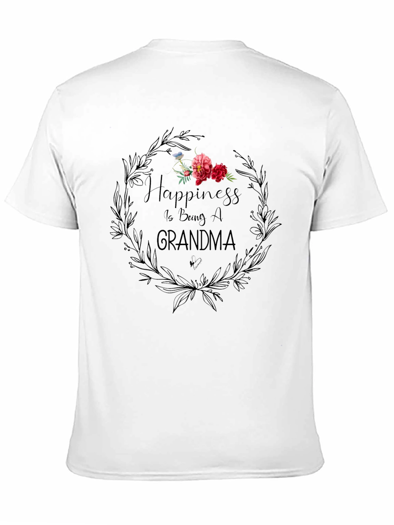Happiness is Being a Grandma Graphic T-Shirt