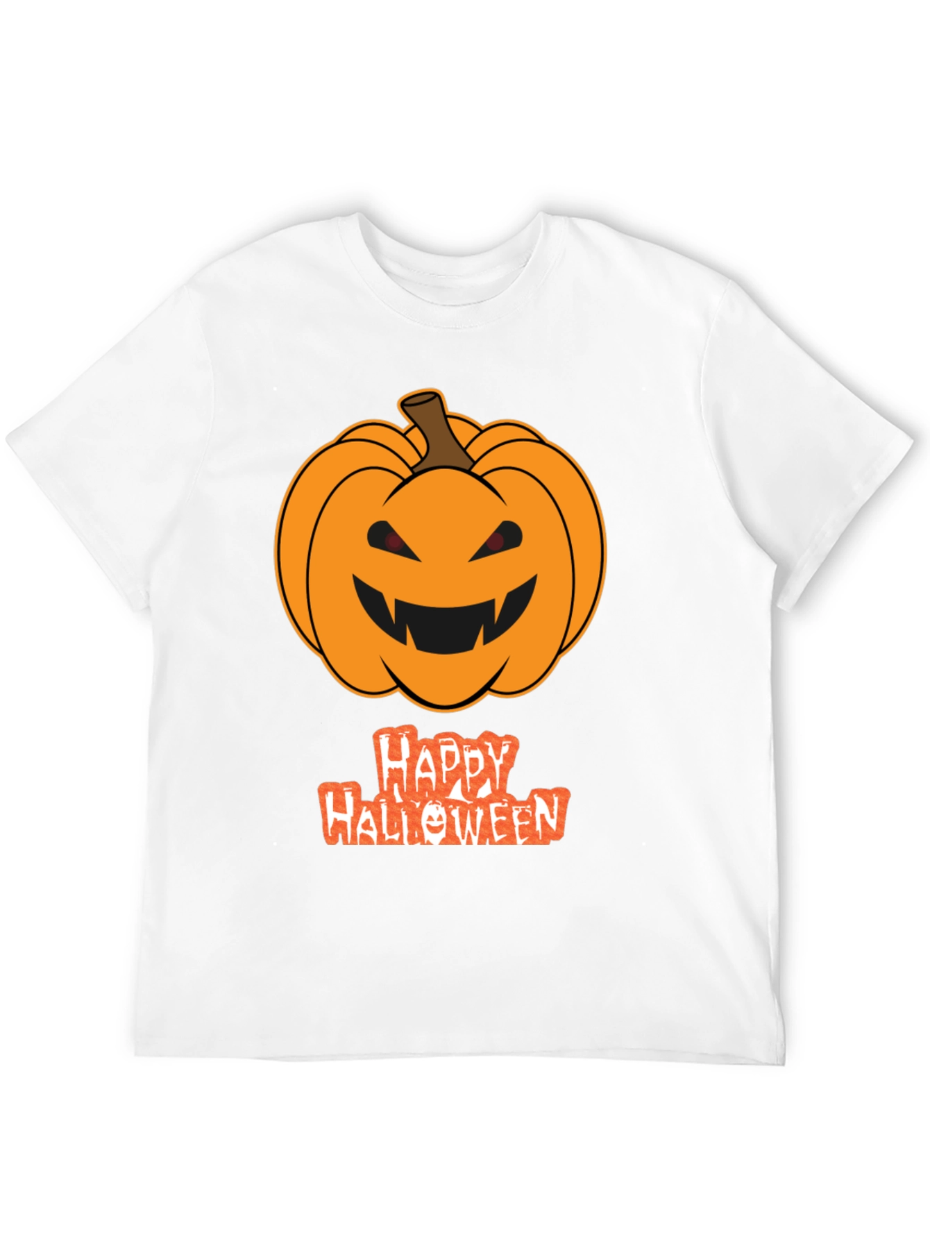 Halloween Pumpkin T-Shirt - Spooky Season Tee