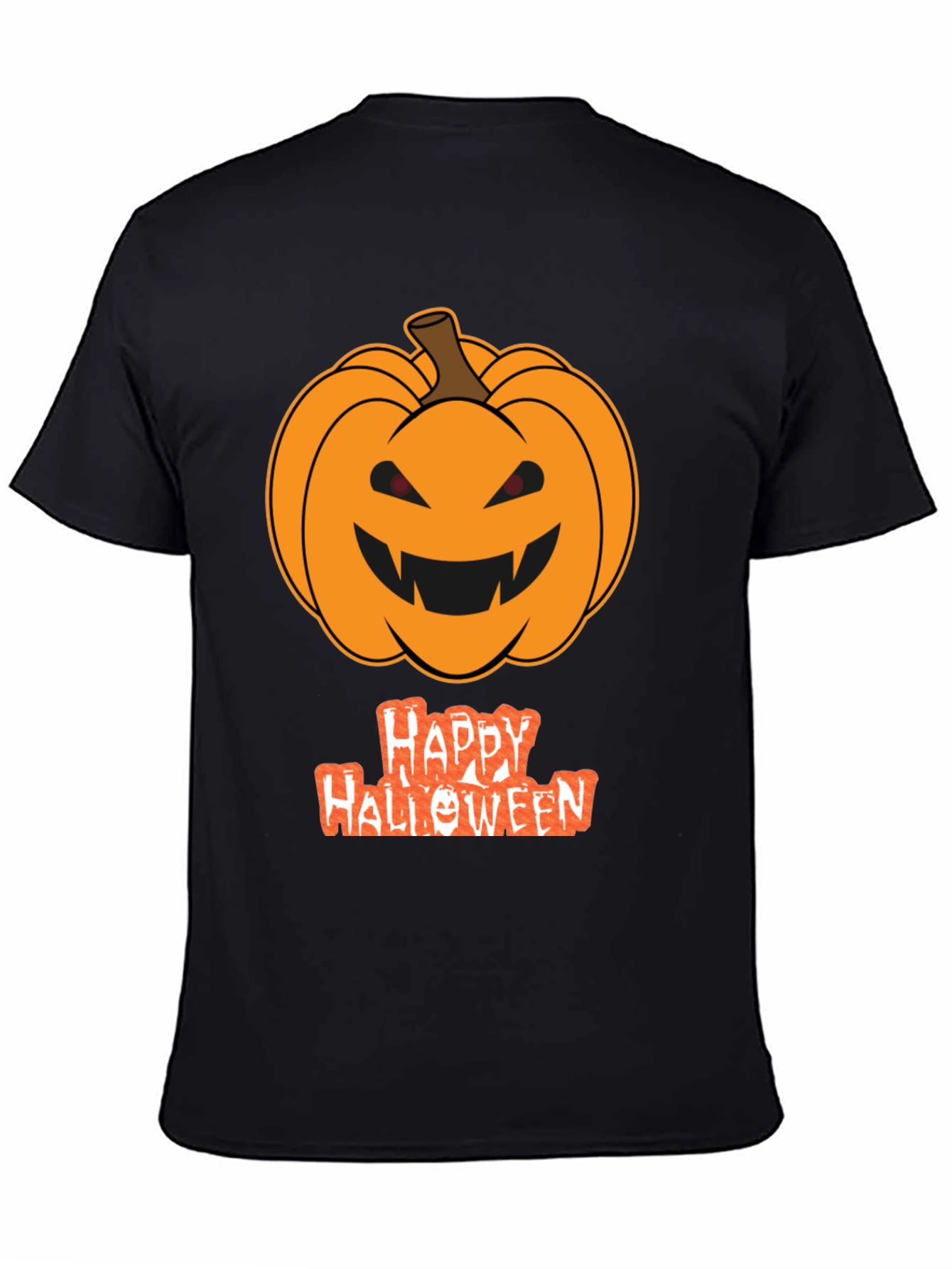 Halloween Pumpkin T-Shirt - Spooky Season Tee