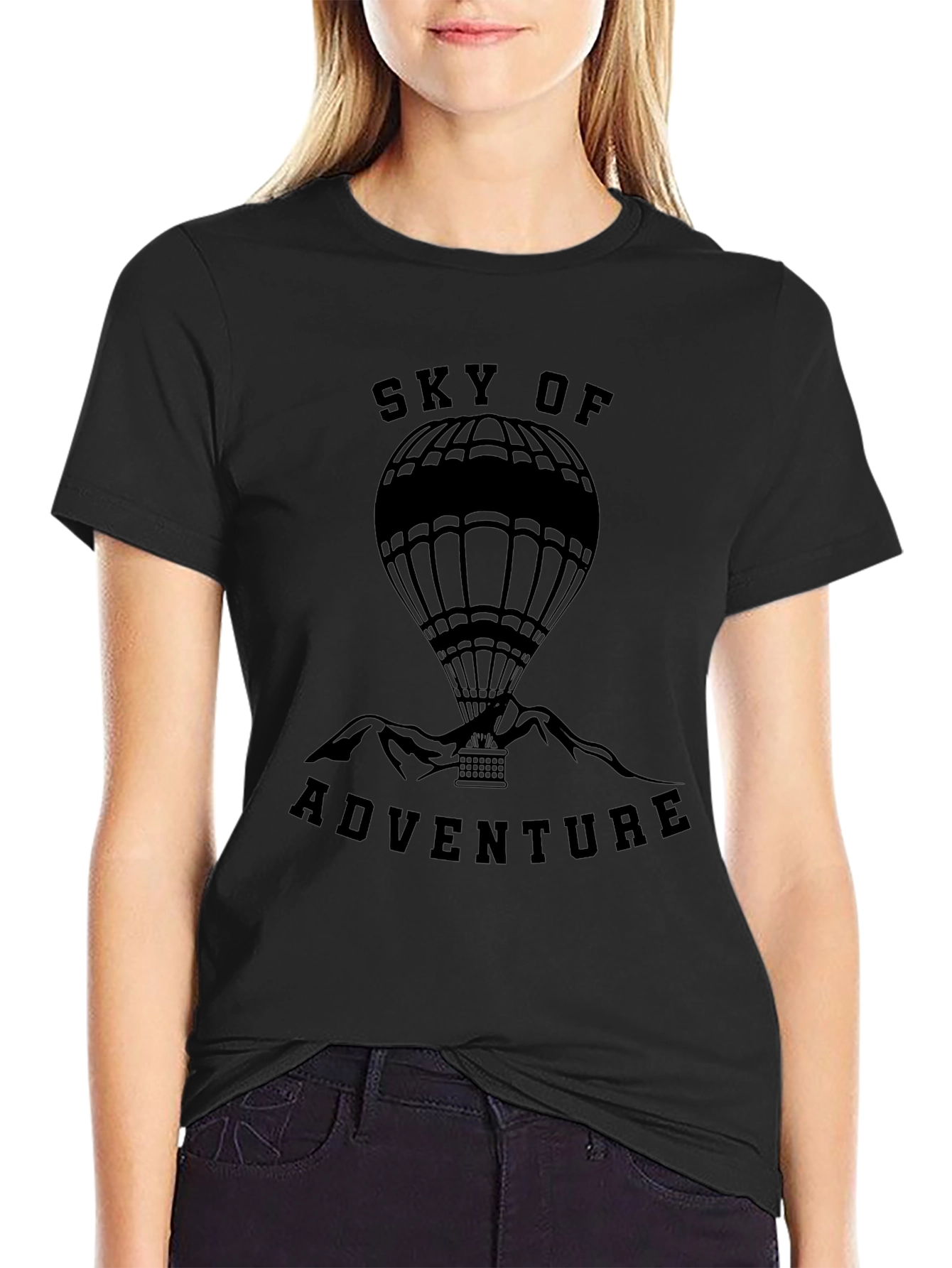 Sky of Adventure T-Shirt - Hot Air Balloon Tee