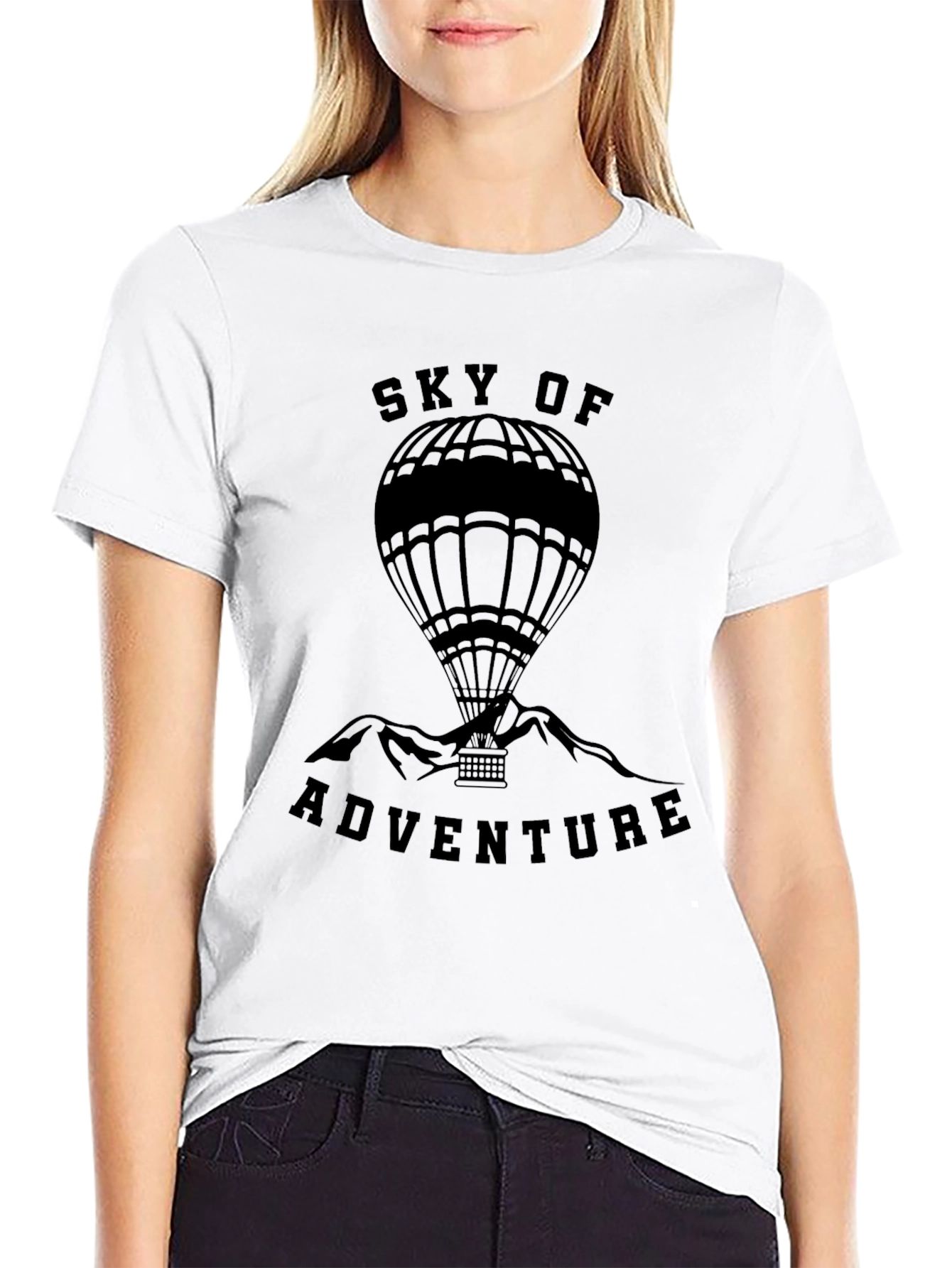Sky of Adventure T-Shirt - Hot Air Balloon Tee