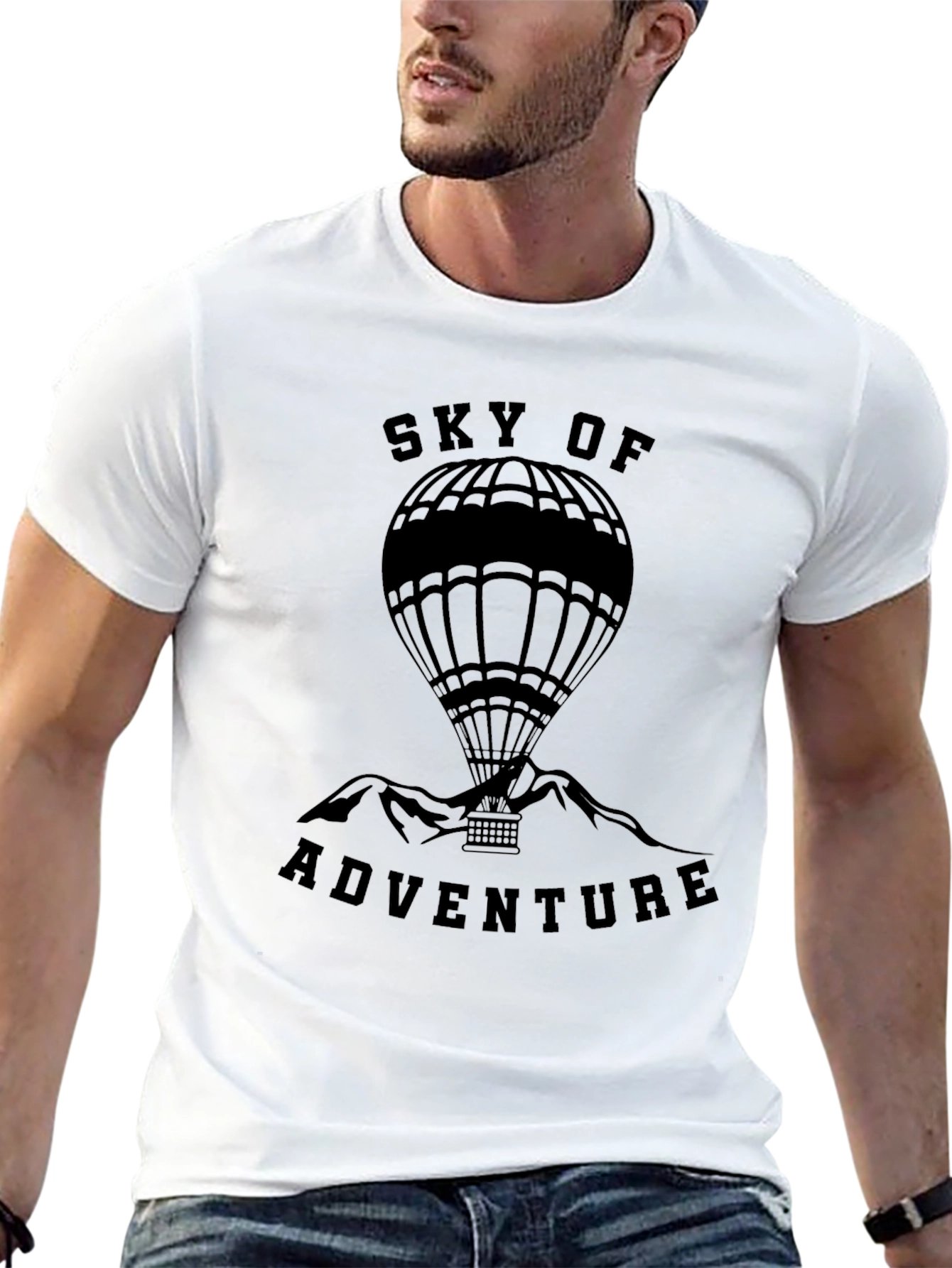 Sky of Adventure T-Shirt - Hot Air Balloon Tee