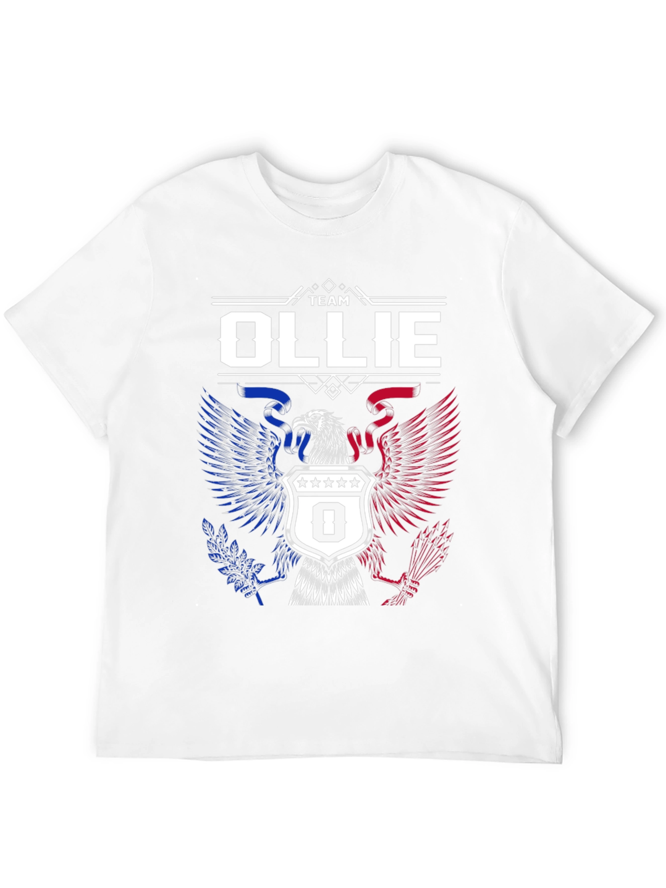 Team Ollie Eagle Patriotic T-Shirt
