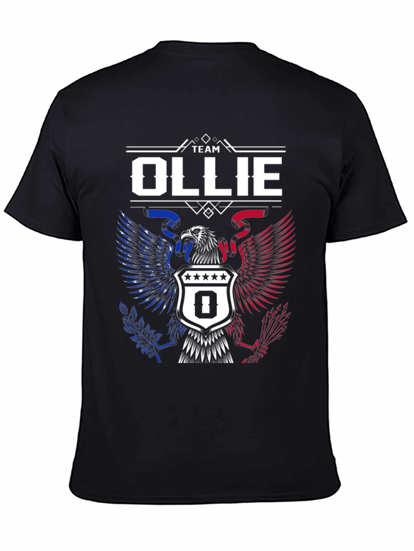 Team Ollie Eagle Patriotic T-Shirt