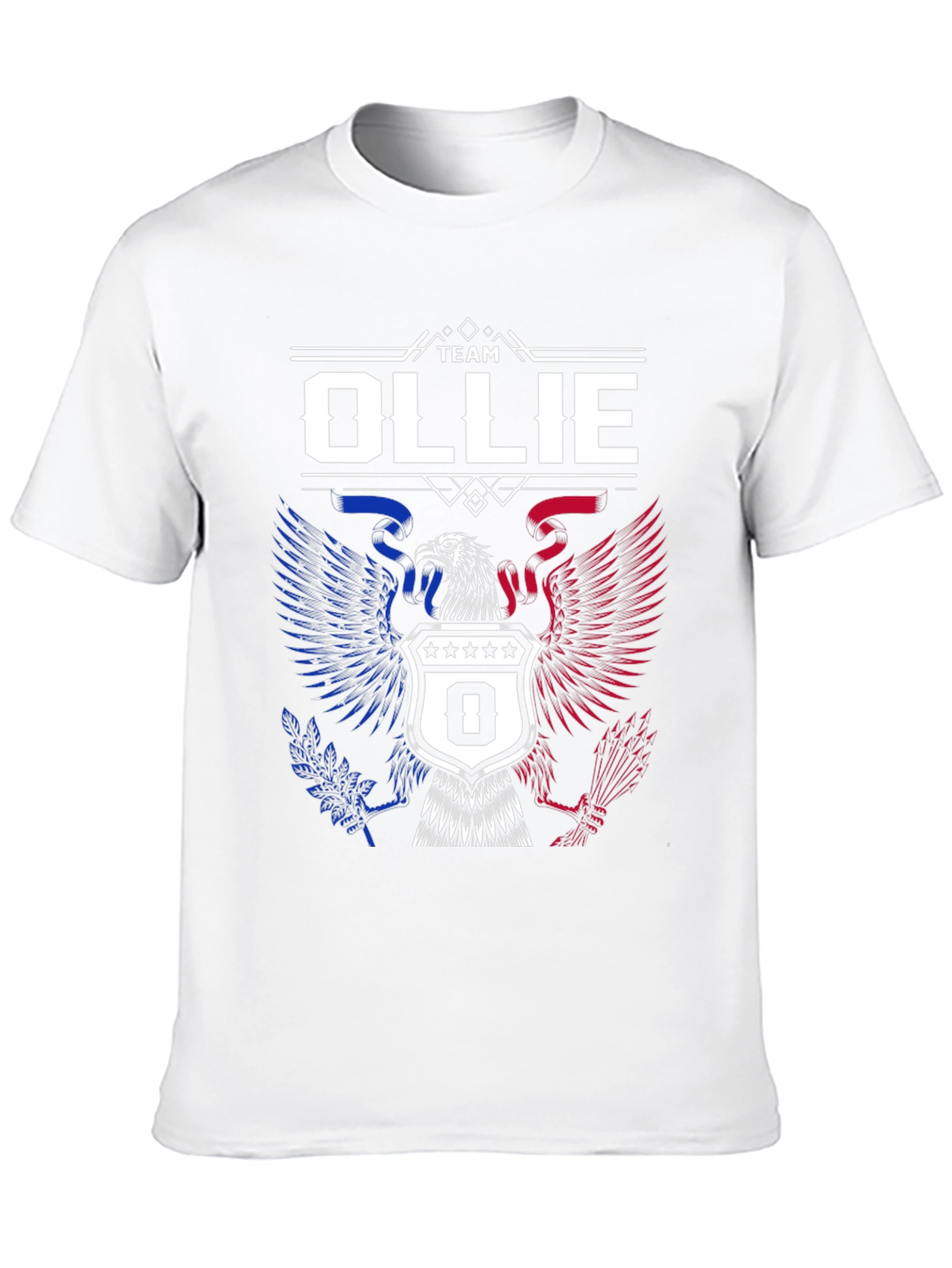 Team Ollie Eagle Patriotic T-Shirt