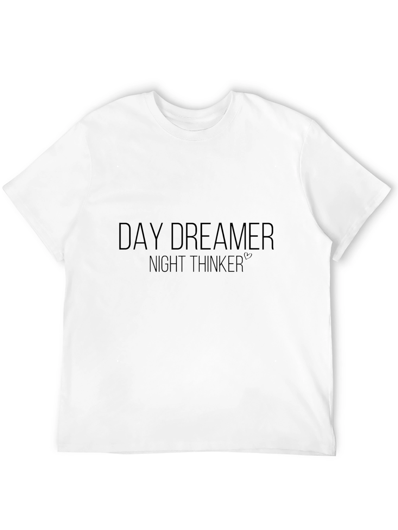 Daydreamer Night Thinker Black T-Shirt