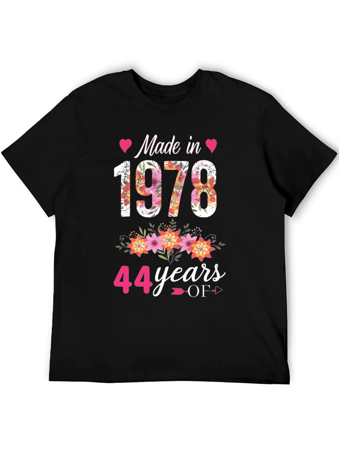 Made in 1978 - 44 Years Birthday T-Shirt
