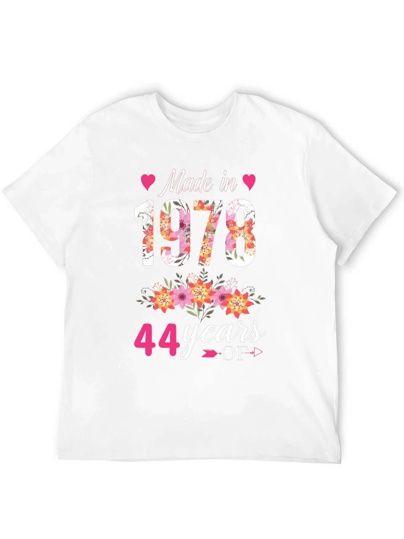 Made in 1978 - 44 Years Birthday T-Shirt